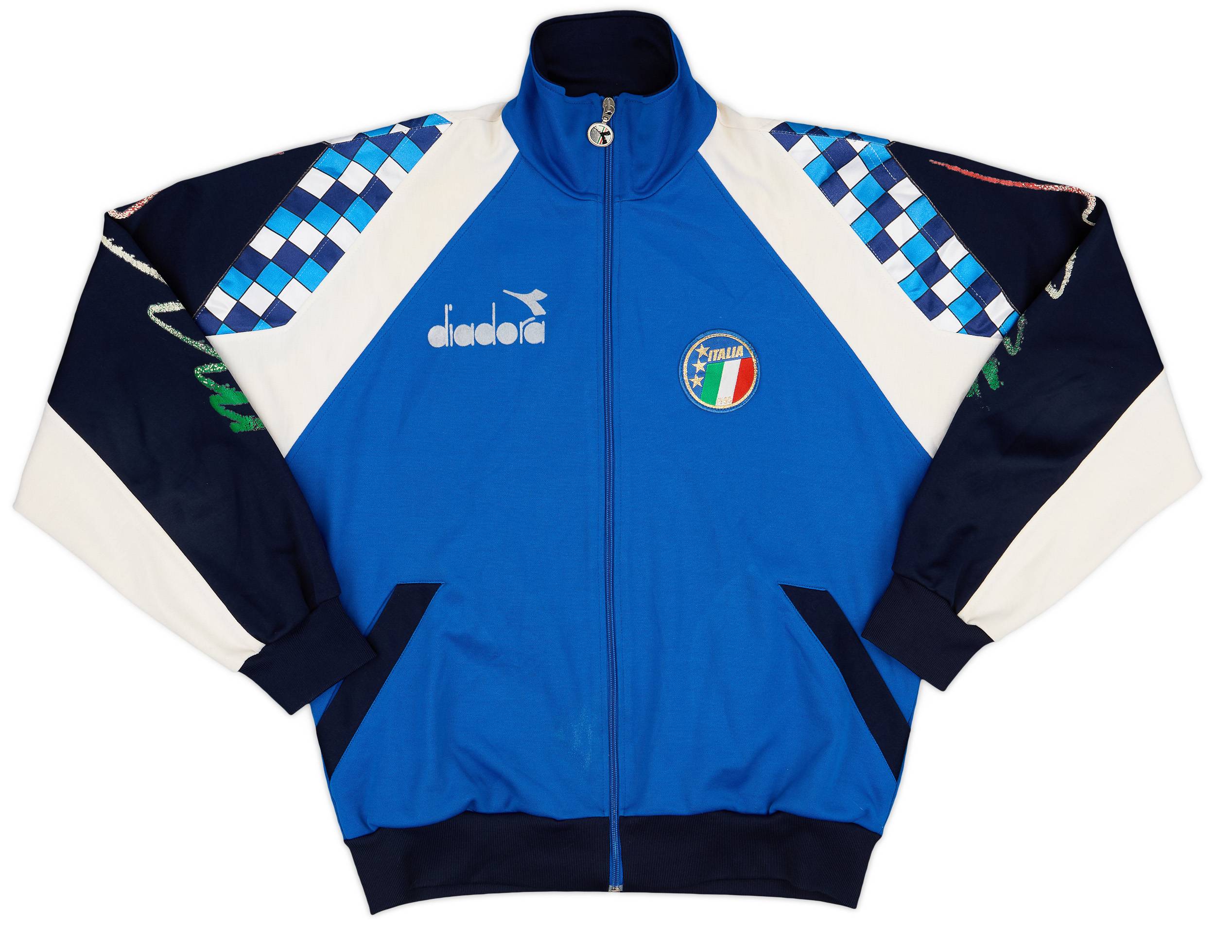 1990 Italy Diadora Track Jacket - 7/10 - (L)