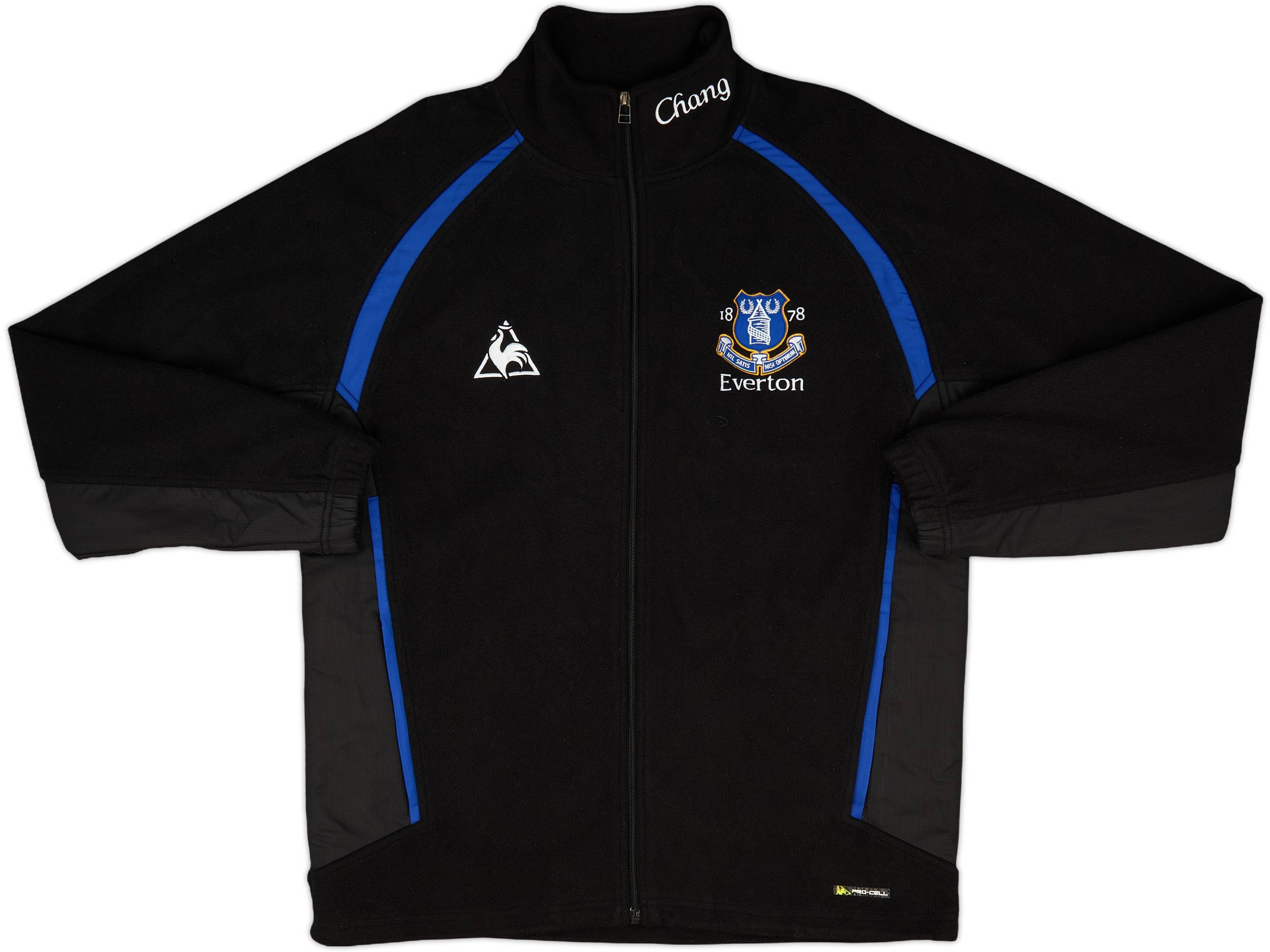 2009-10 Everton Le Coq Sportif Fleece Track Jacket - 8/10 - (L)