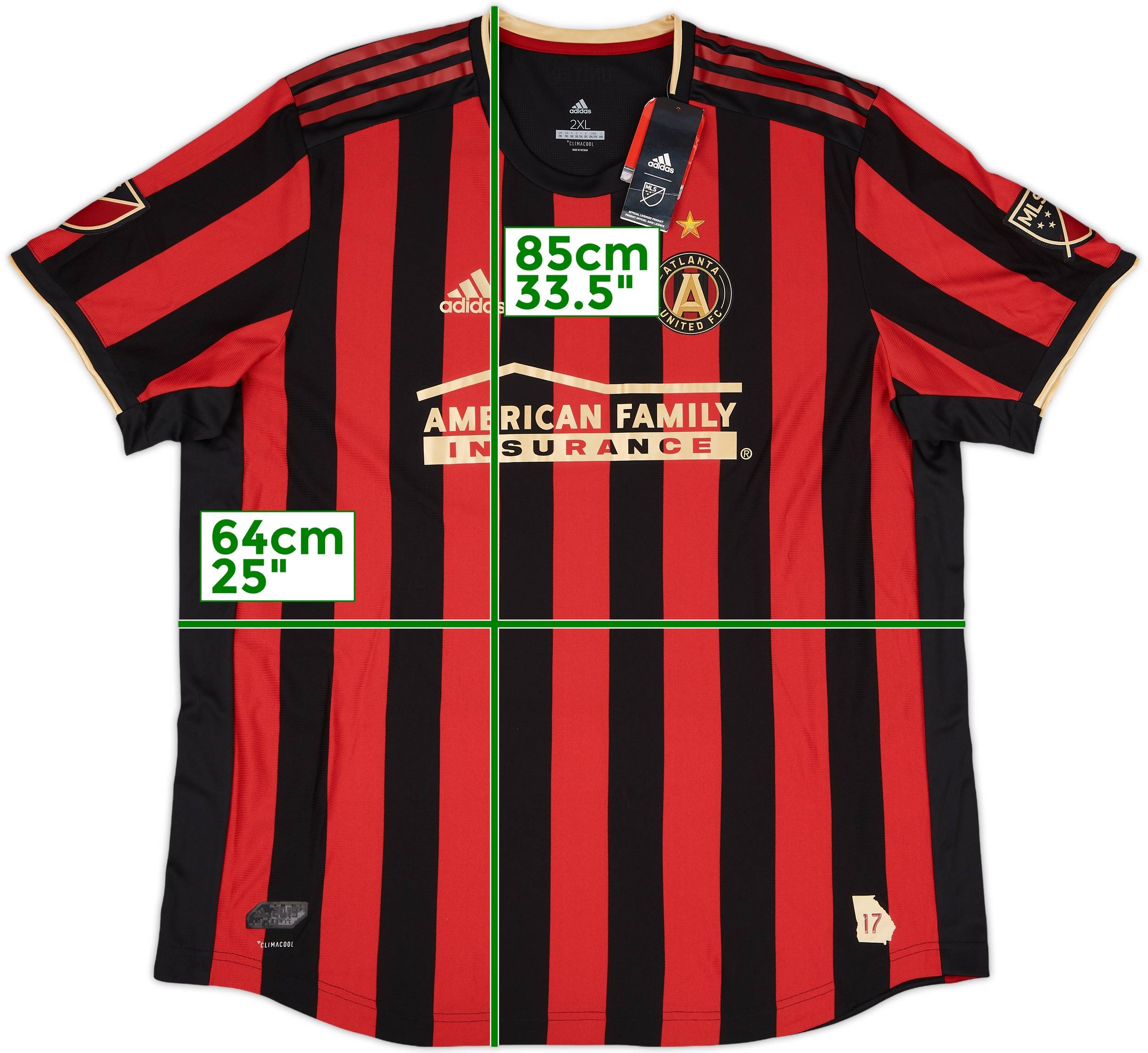 2019-20 Atlanta United Authentic Home Shirt (XXL)