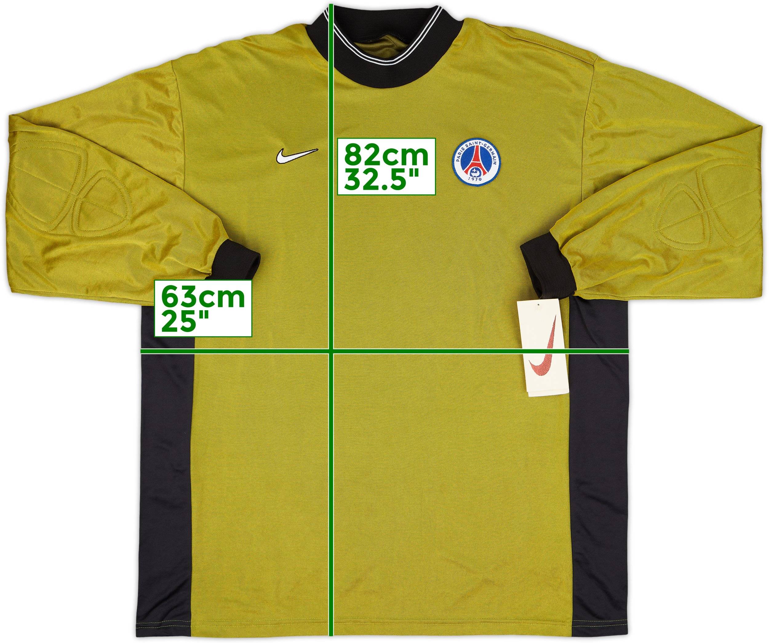 1999-00 Paris Saint-Germain Player Issue GK L/S Shirt (XL)