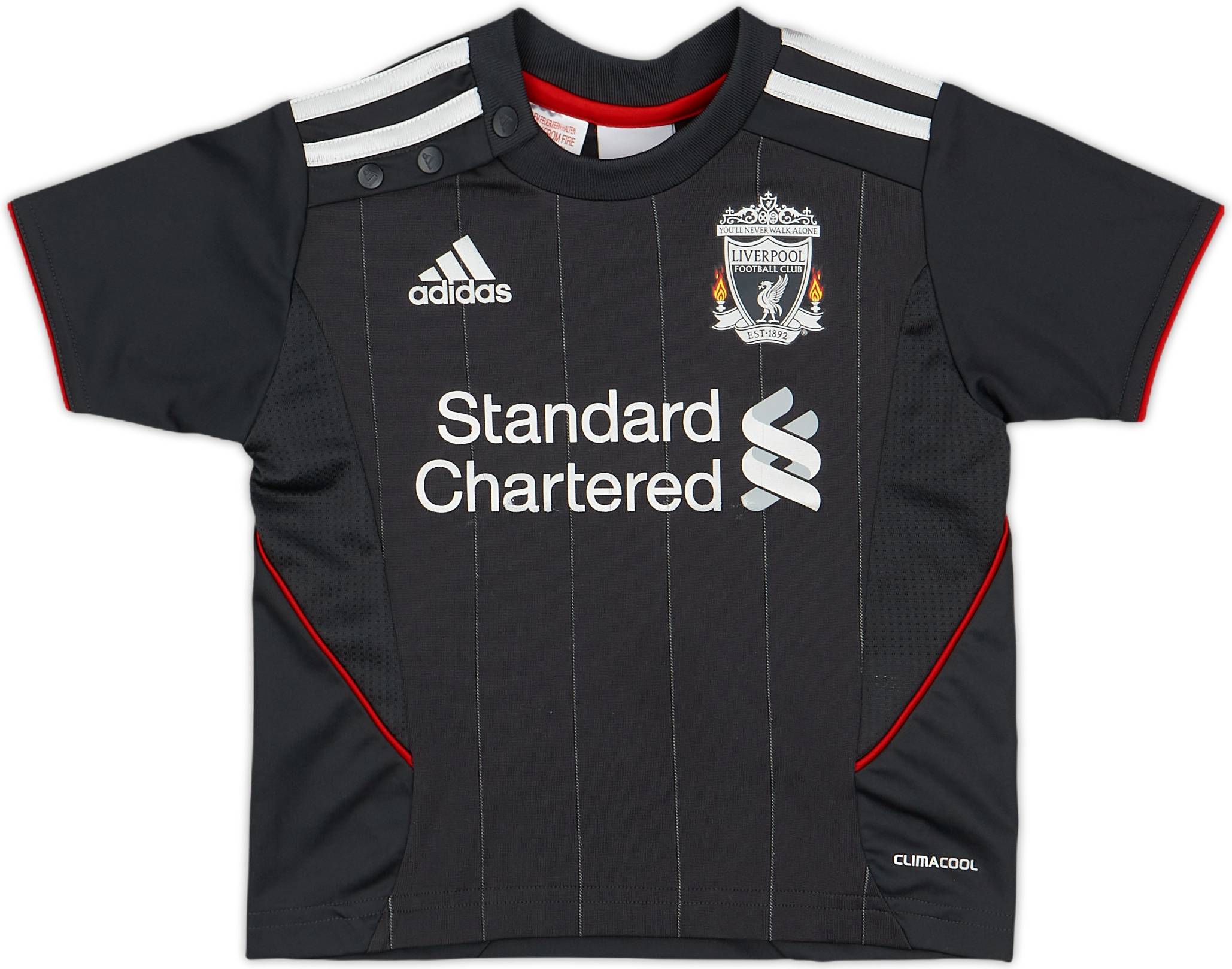 2011-12 Liverpool Away Shirt - 7/10 - (9-12 Months)