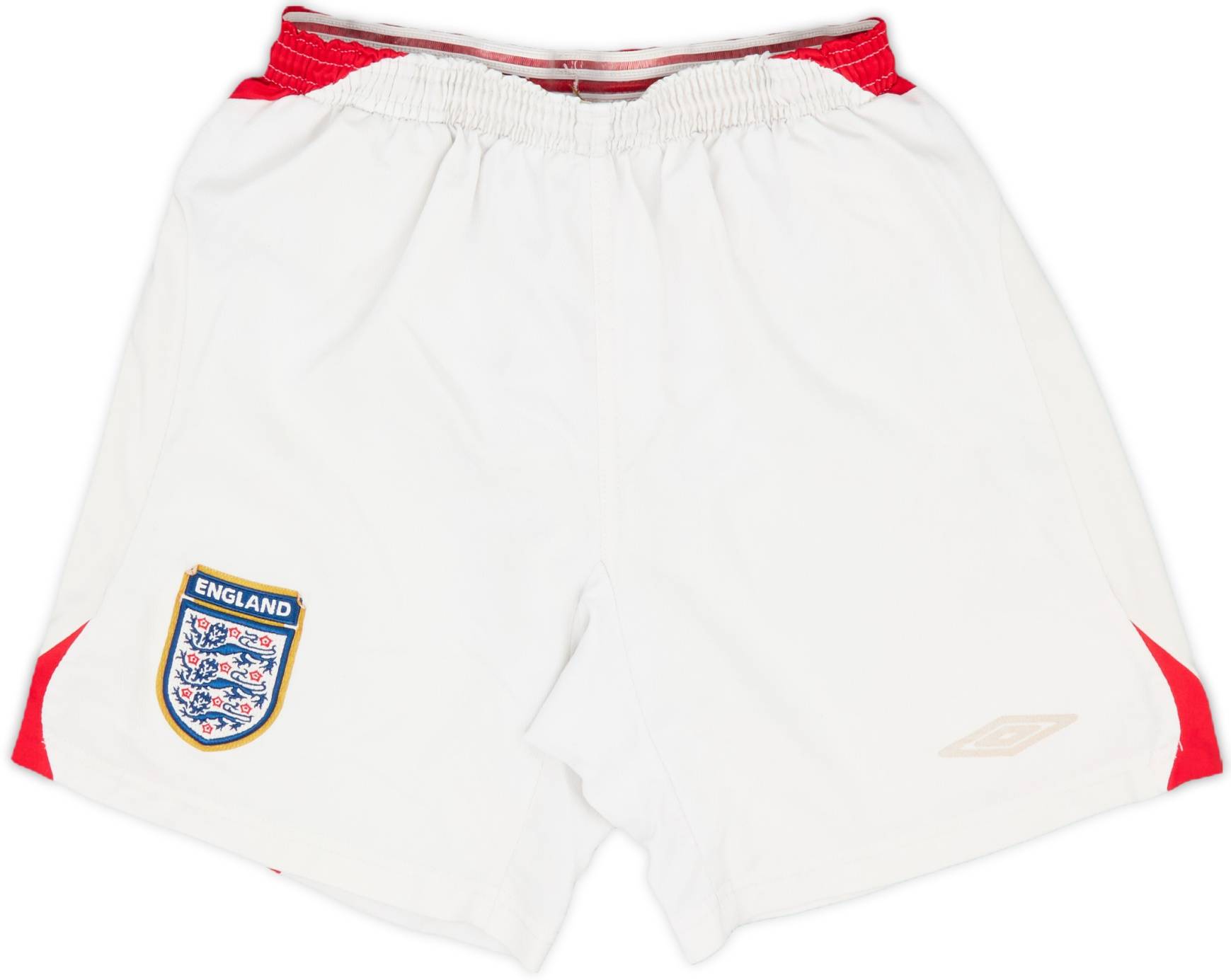 2006-08 England Away Shorts - 5/10 - (S)