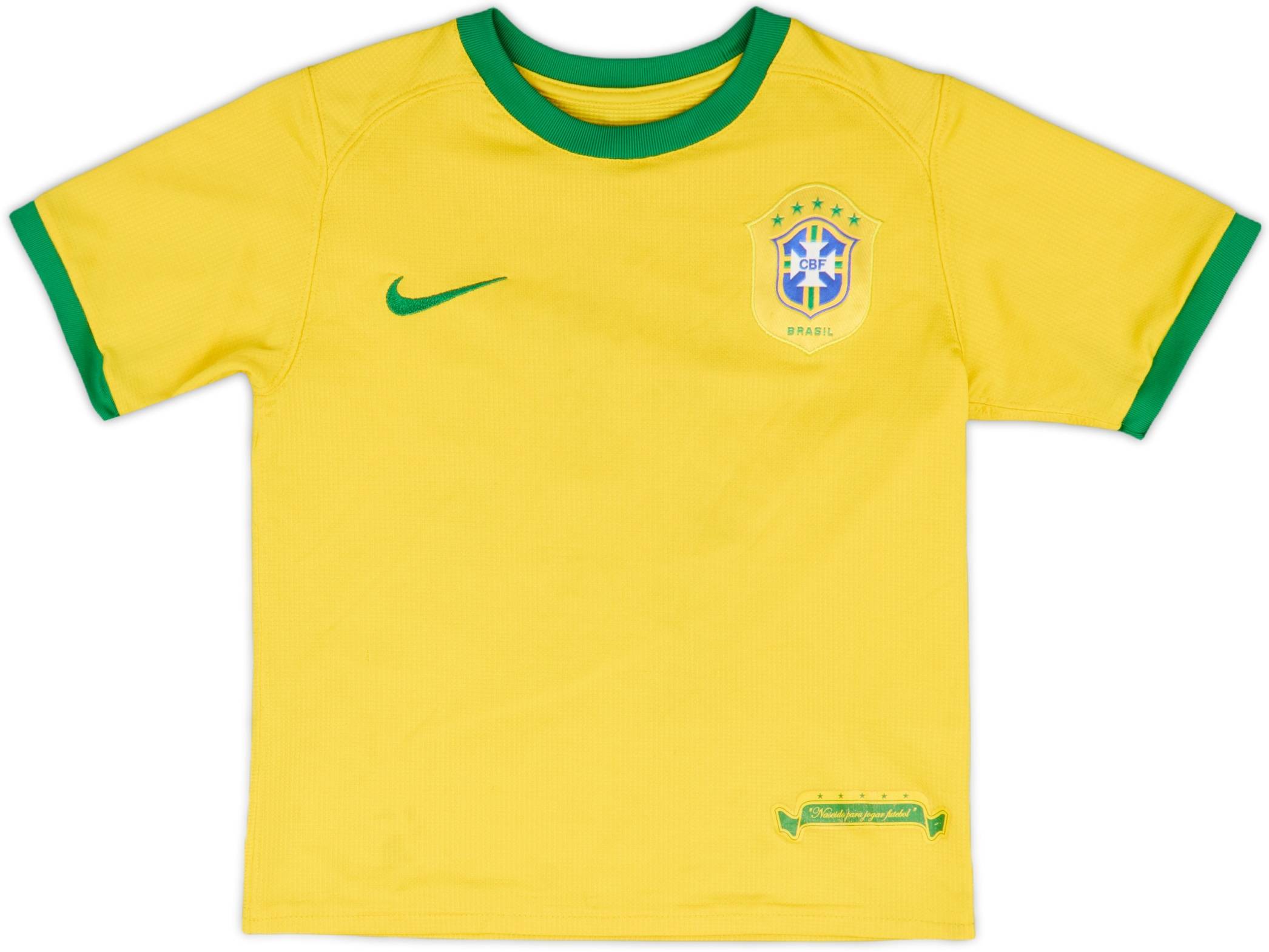 2006-08 Brazil Home Shirt - 7/10 - (7-8 Years)