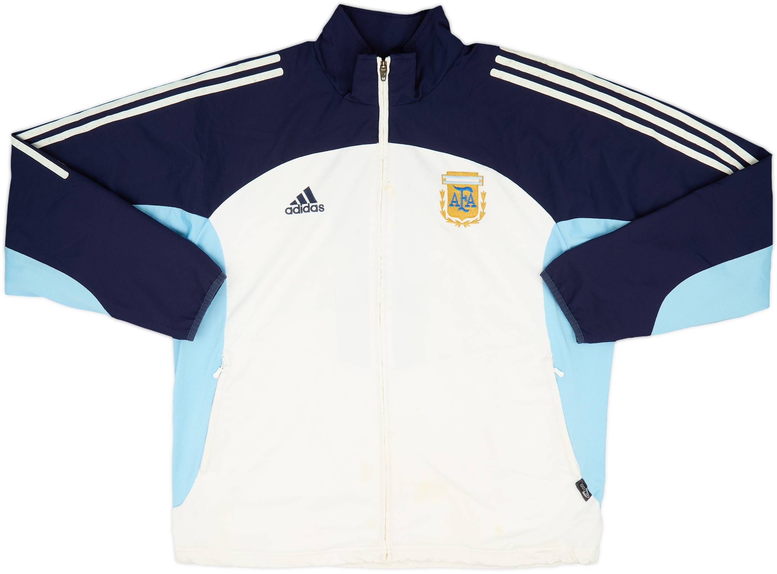 2002-04 Argentina adidas Track Jacket - 7/10 - (M/L)