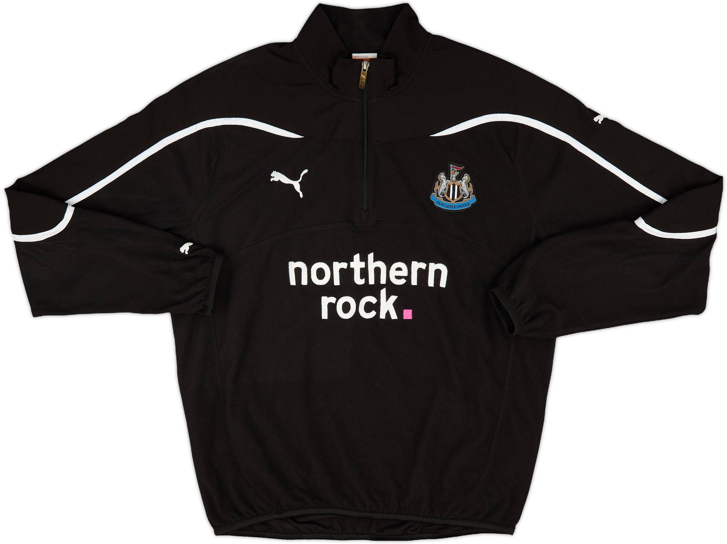 2010-11 Newcastle Puma 1/4 Zip Fleece Top - 8/10 - (L)