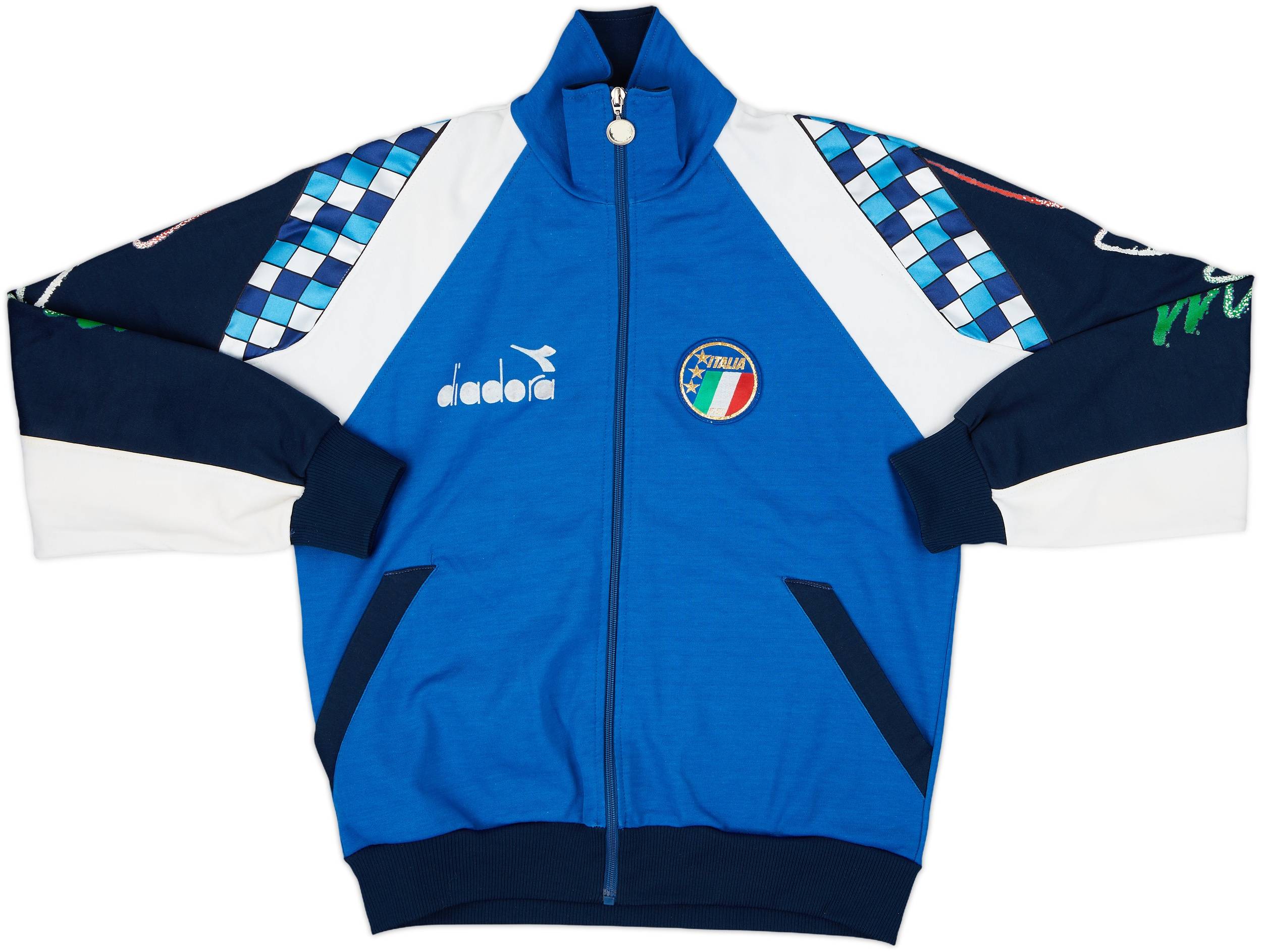 1990 Italy Diadora Track Jacket - 6/10 - (L)