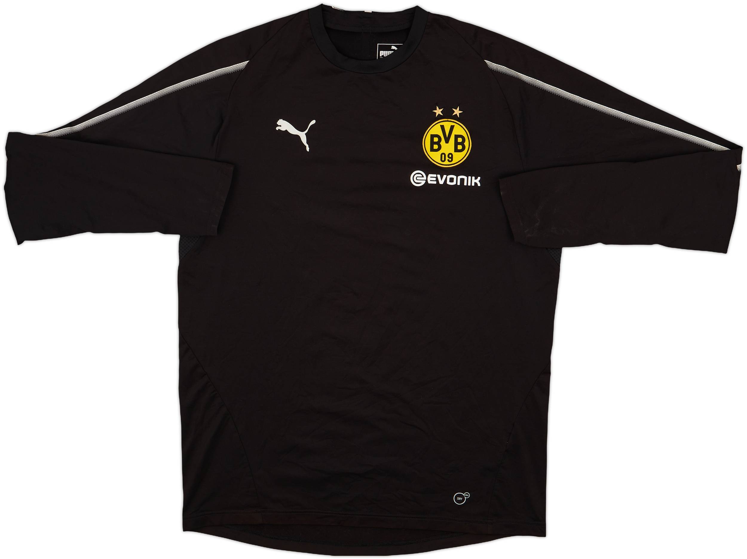 2018-19 Dortmund Puma Training L/S Shirt - 9/10 - (L)