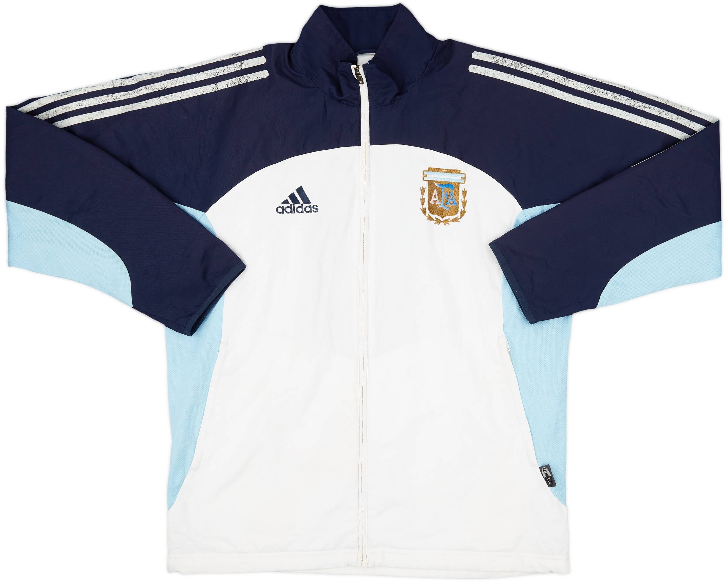 2002-03 Argentina adidas Track Jacket - 4/10 - (XL.Boys)