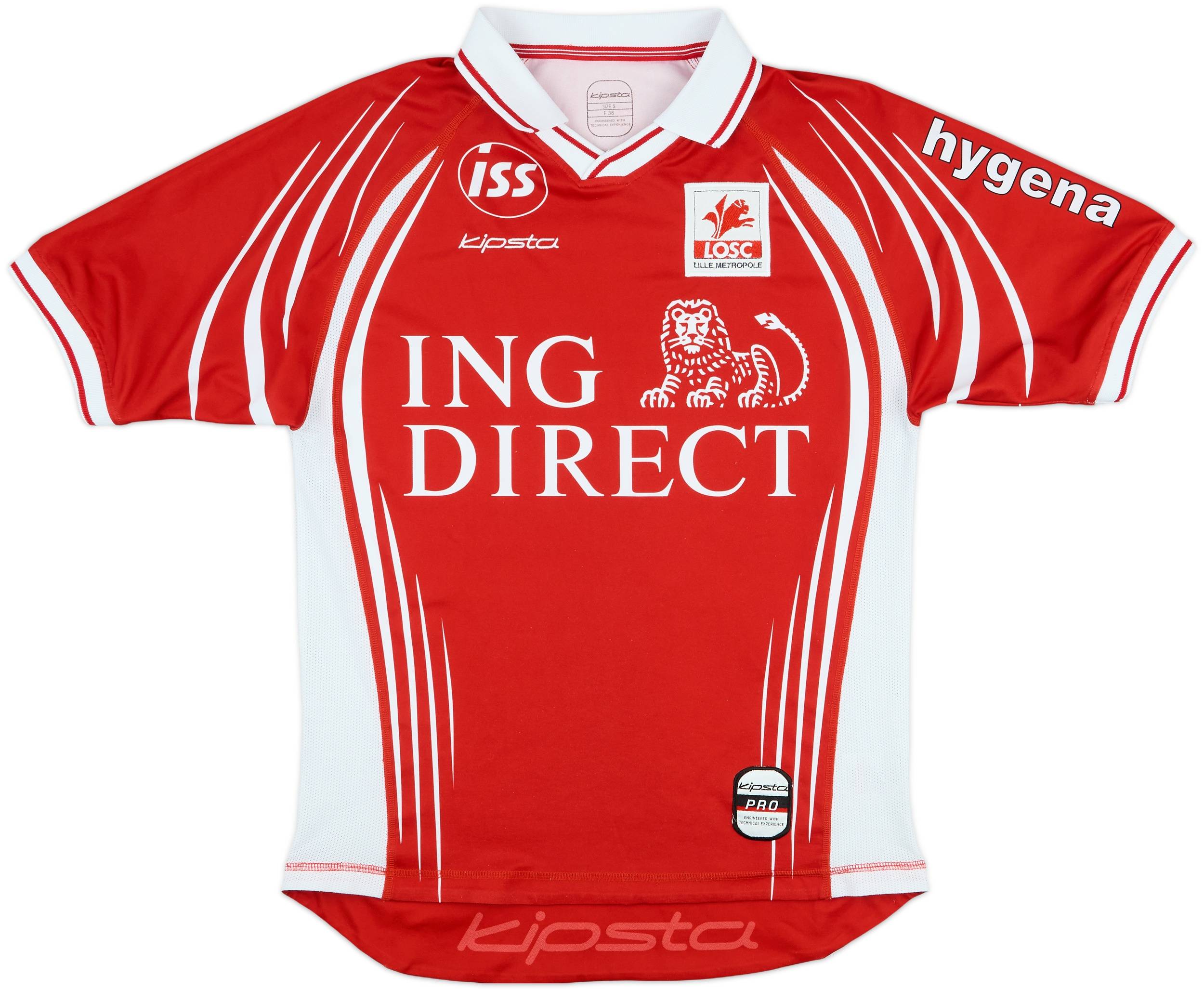2001-02 Lille Home Shirt - 9/10 - (S)