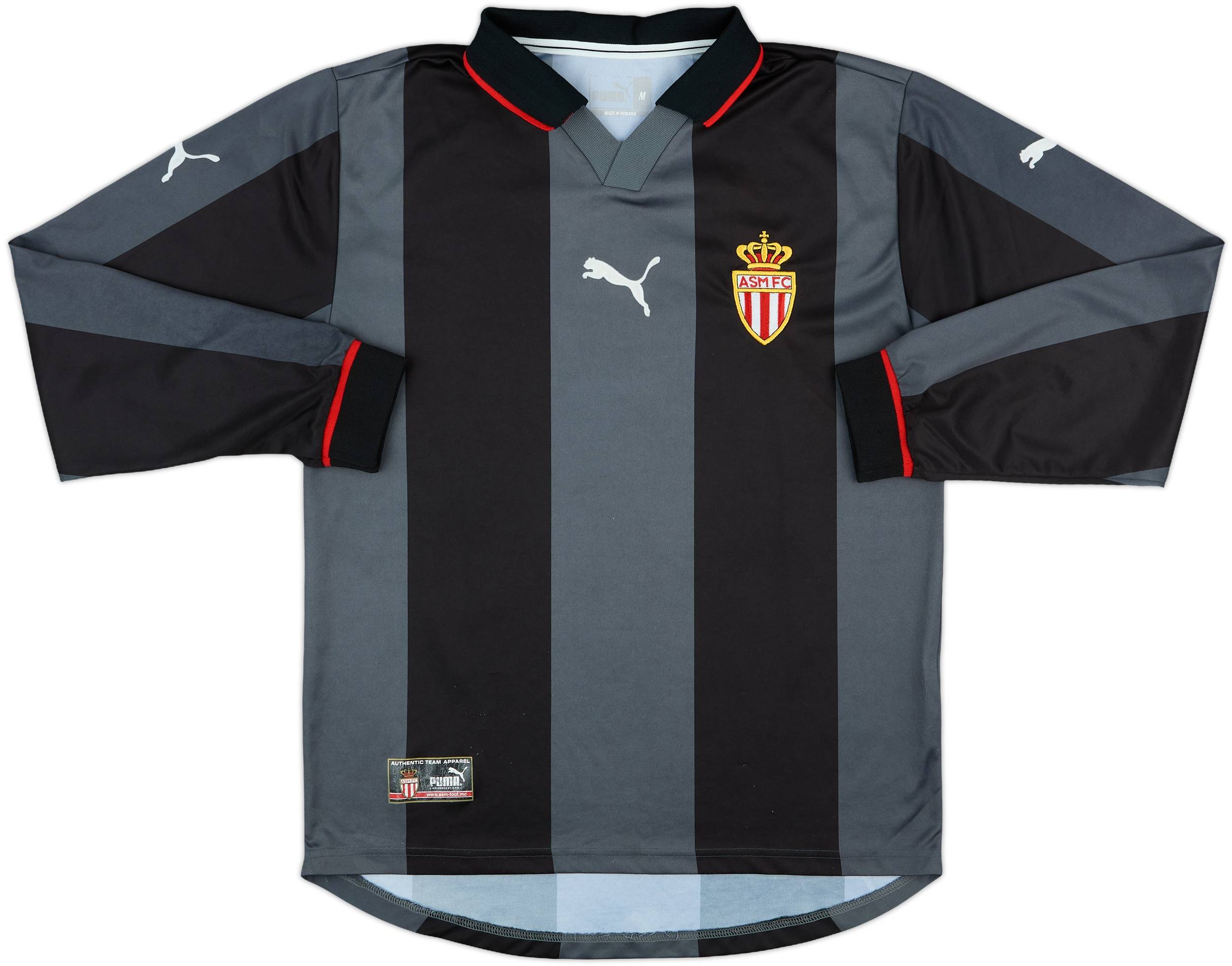 2002-03 Monaco Third L/S Shirt - 8/10 - (M)