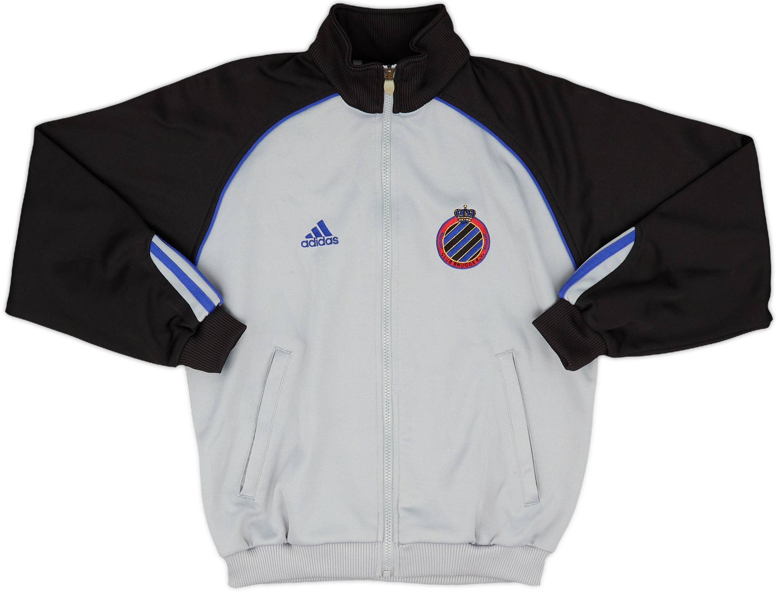 2002-03 Club Brugge adidas Track Jacket - 8/10 - (M.Boys)