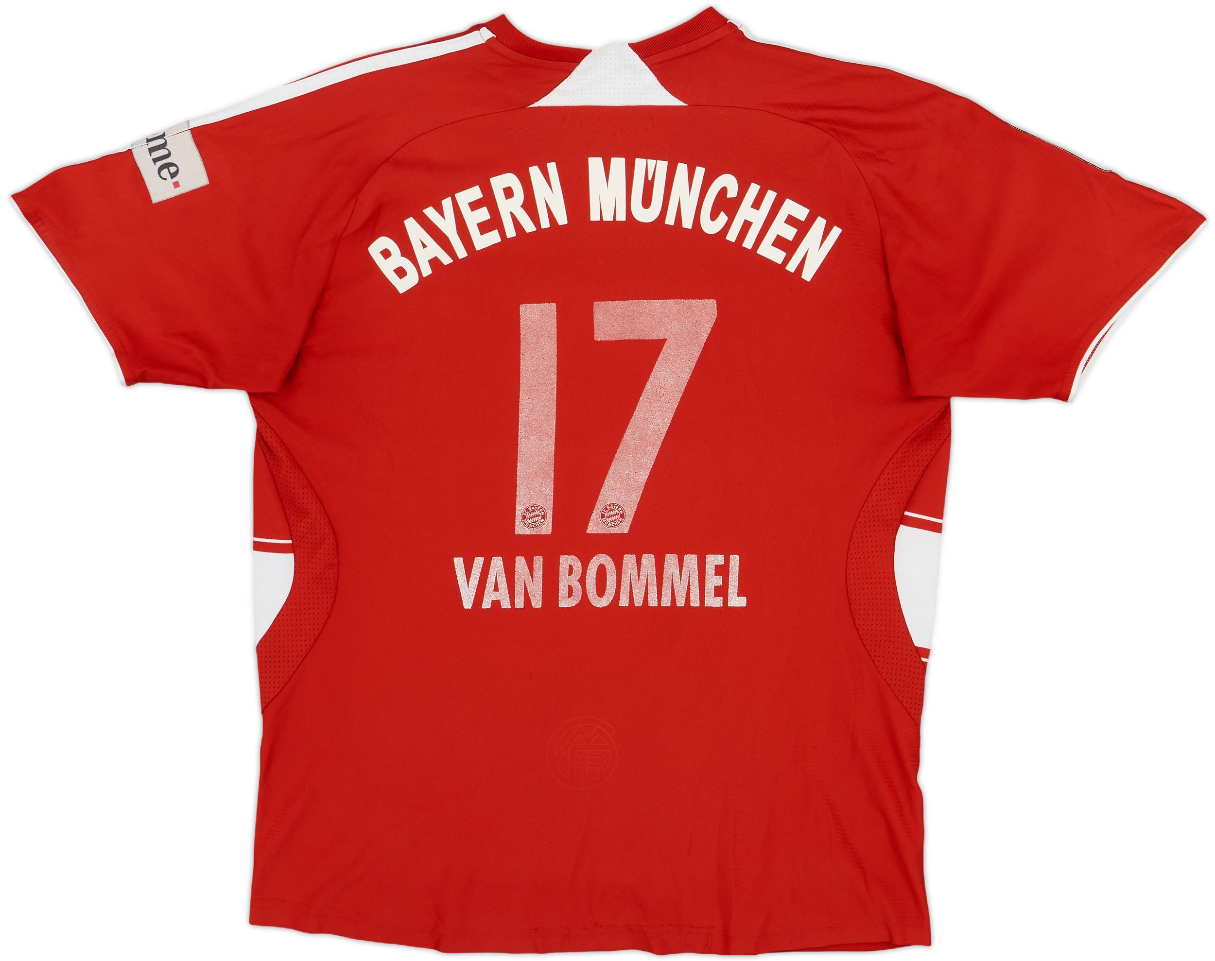 2007-08 Bayern Munich Home Shirt Van Bommel #17 - 4/10 - (L.Boys)