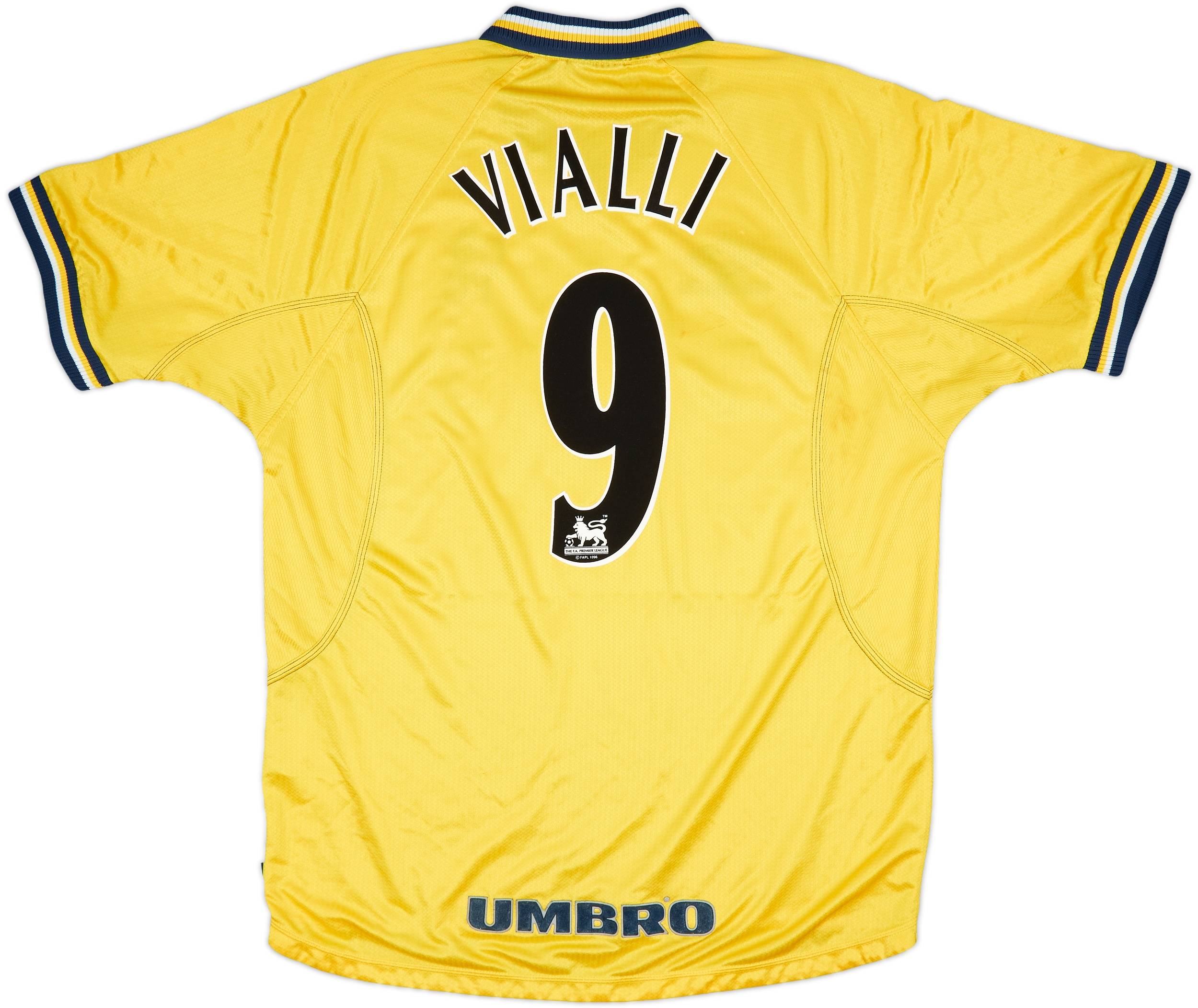 1998-00 Chelsea Third Shirt Vialli #9 - 6/10 - (XL)