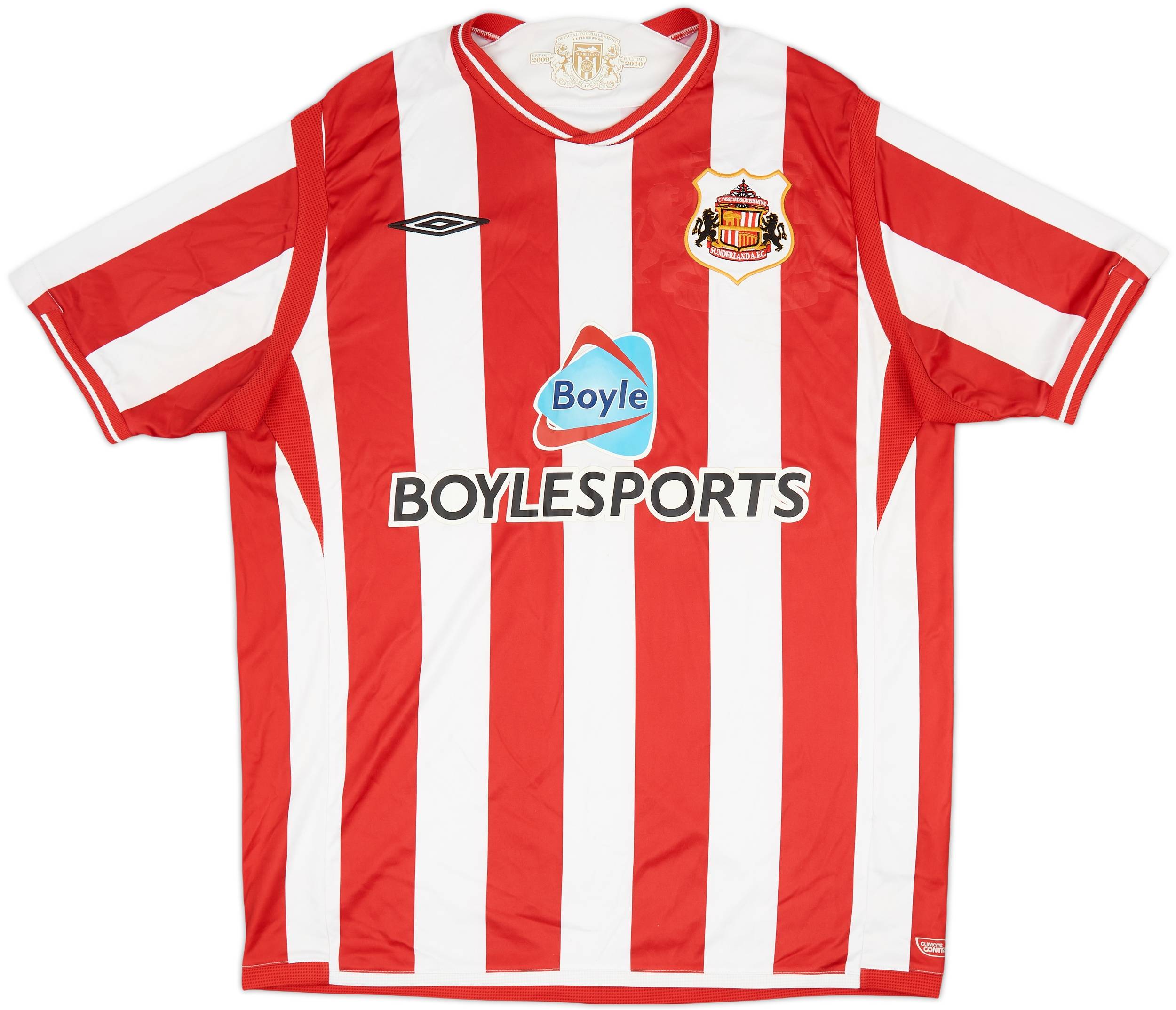 2009-10 Sunderland Home Shirt - 9/10 - (L)