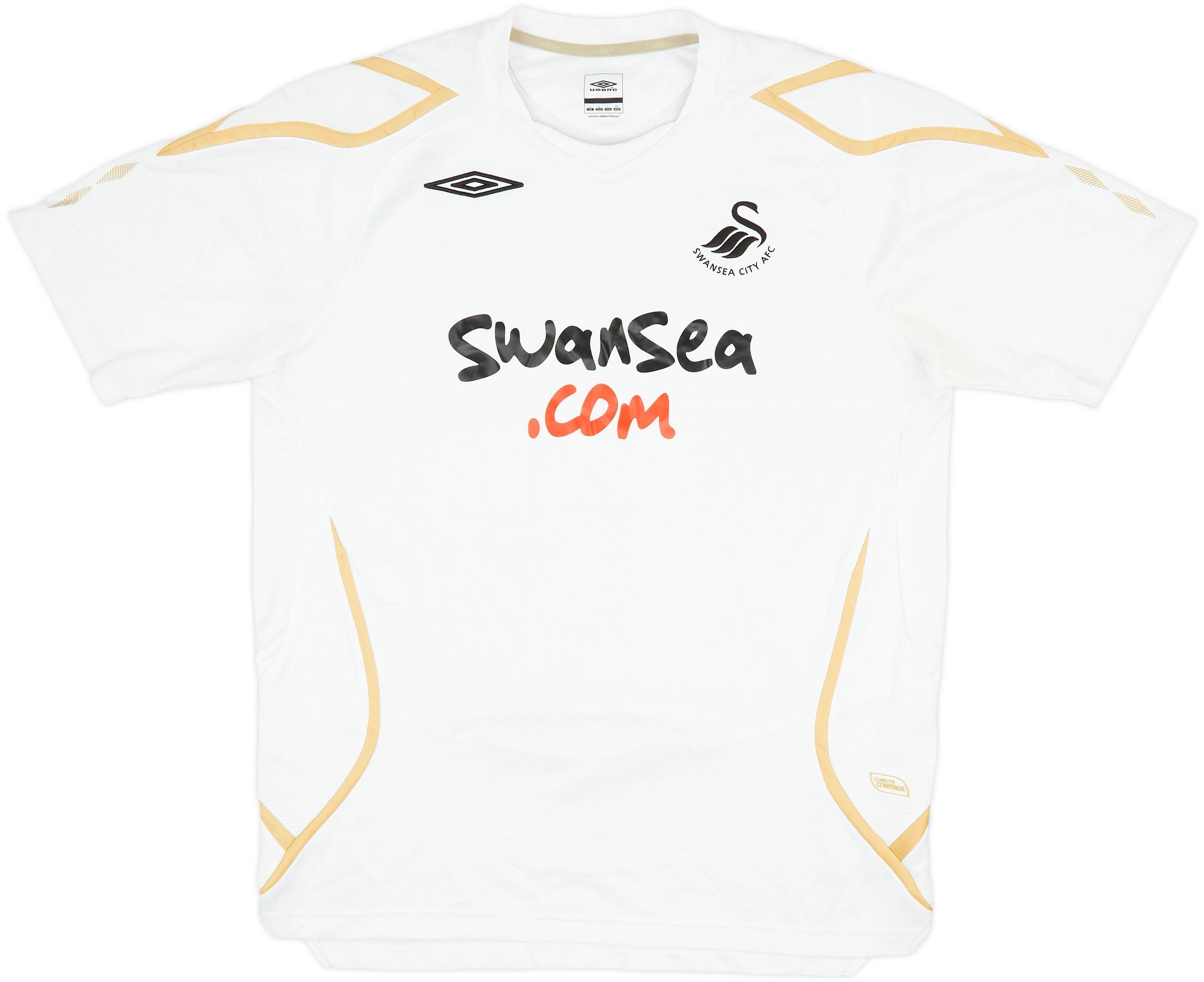 2008-09 Swansea Umbro Training Shirt - 8/10 - (L)
