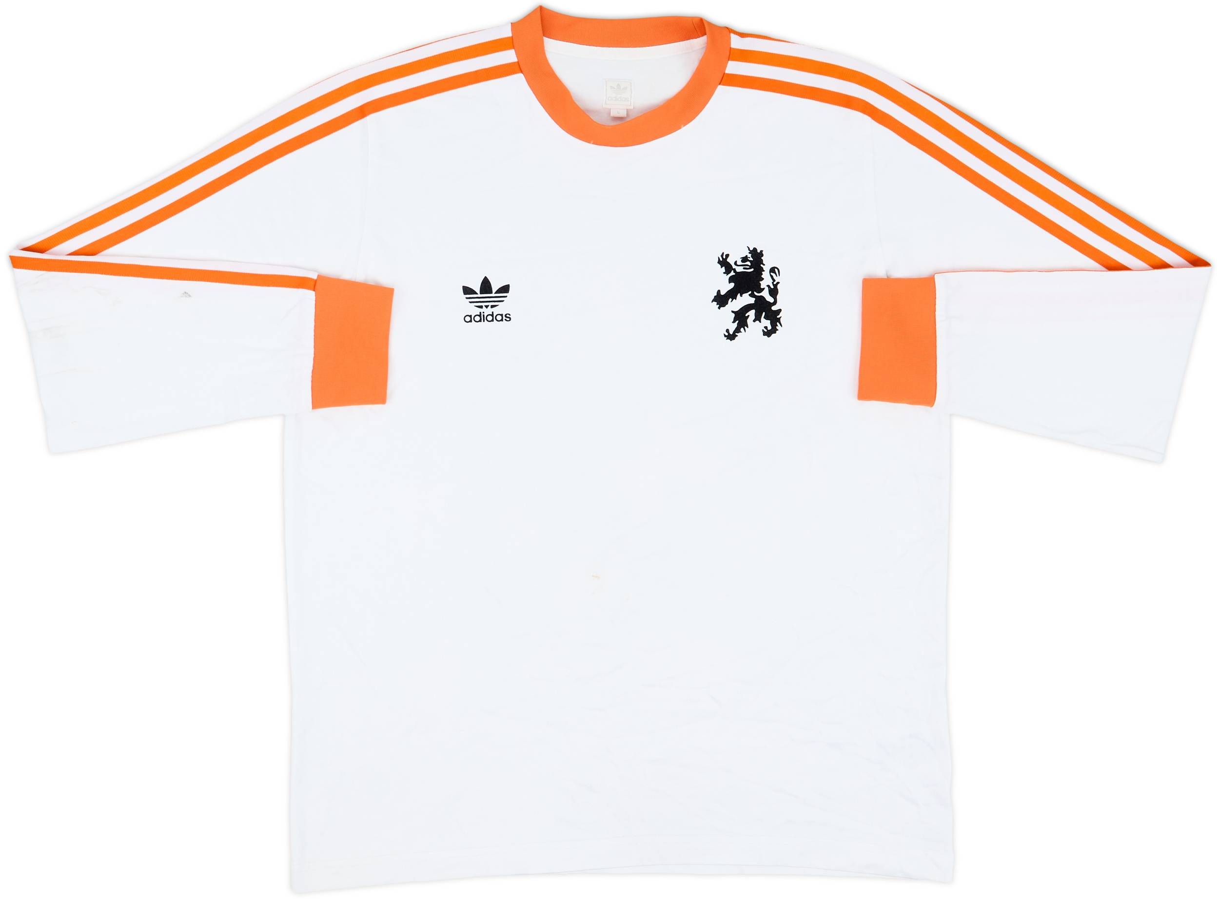 2004 Netherlands adidas Heritage Away L/S Shirt - 7/10 - (L)