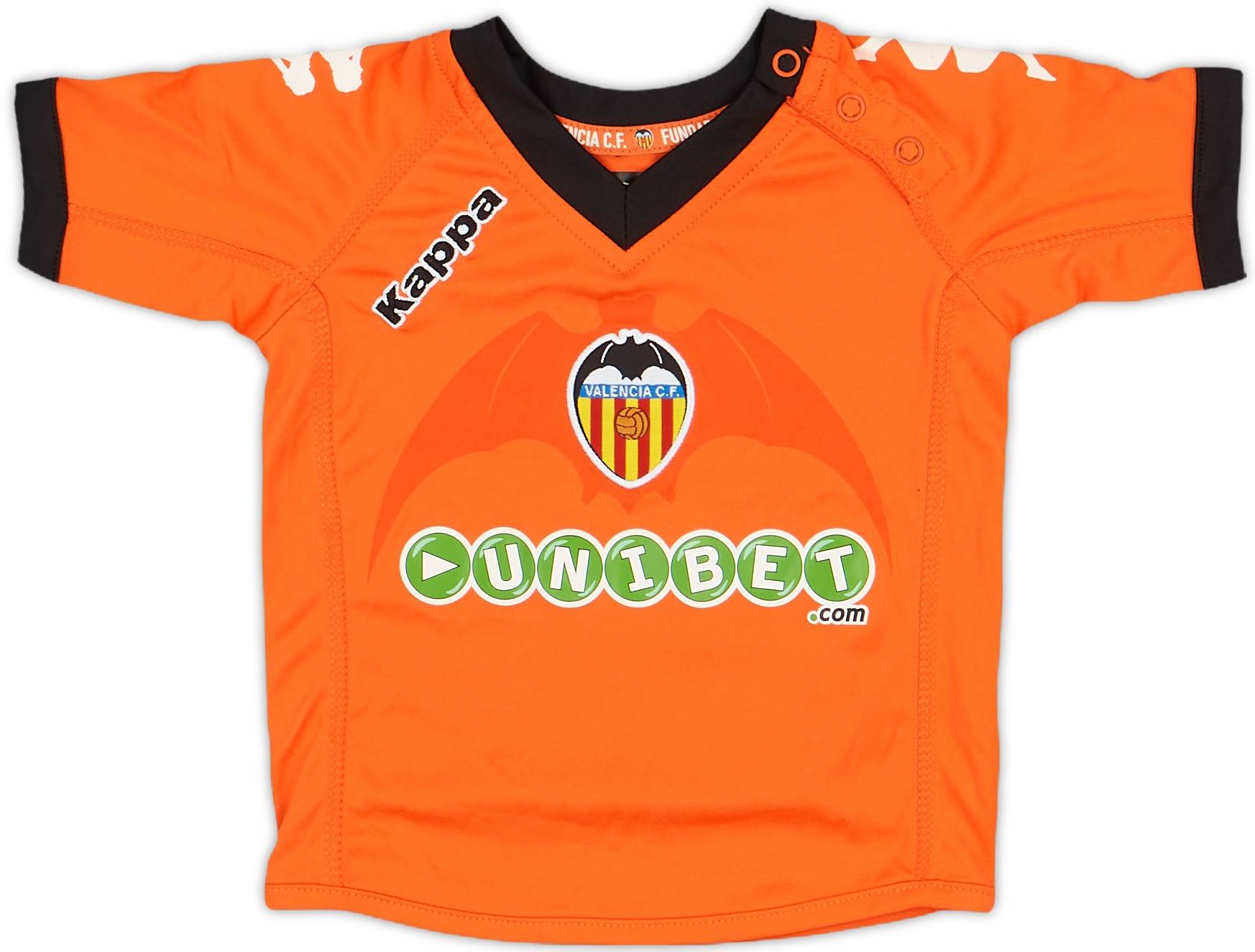 2010-11 Valencia Away Shirt Pau - 7/10 - (3-6 Months)