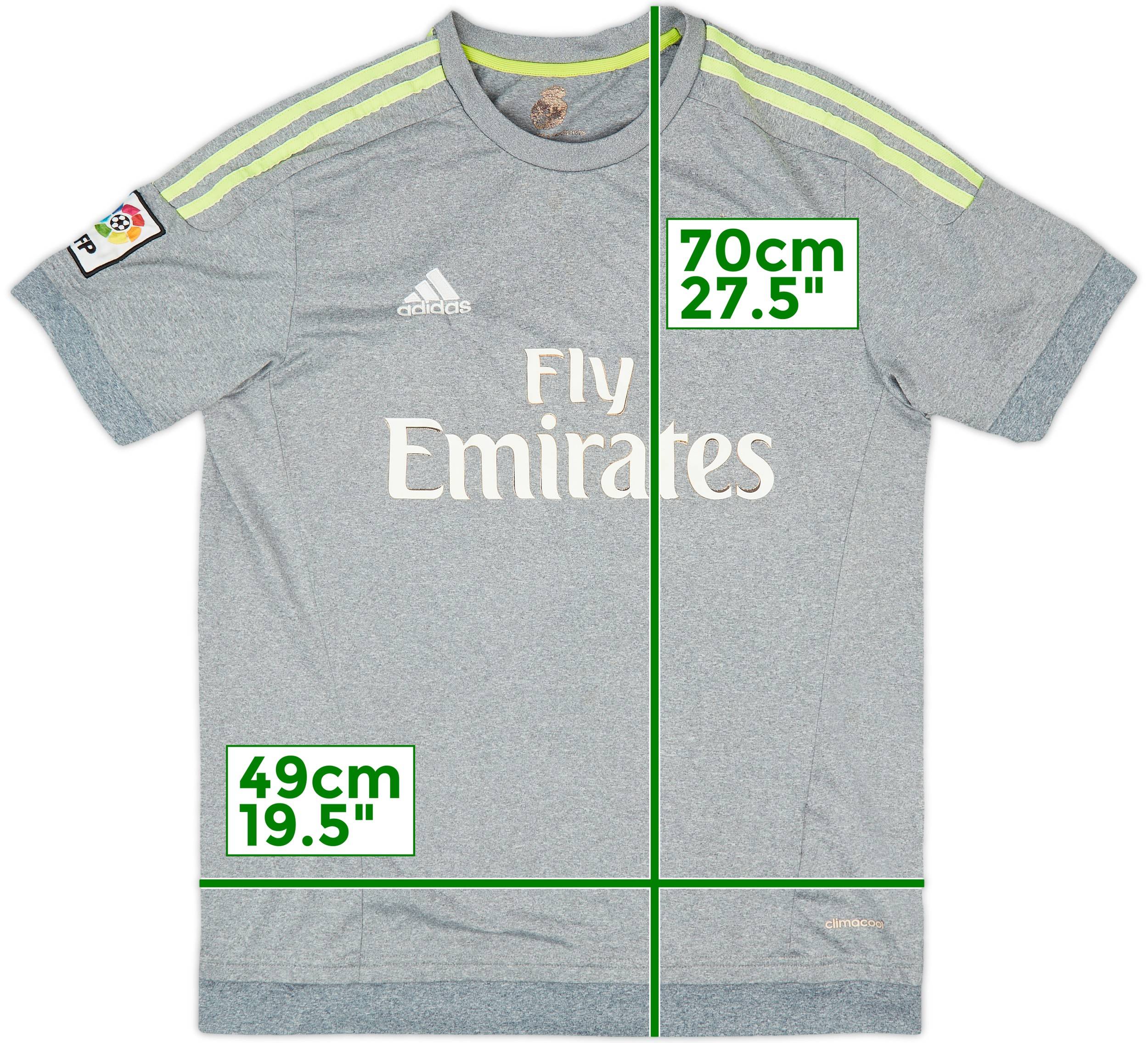 2015-16 Real Madrid Away Shirt - 3/10 - (M)