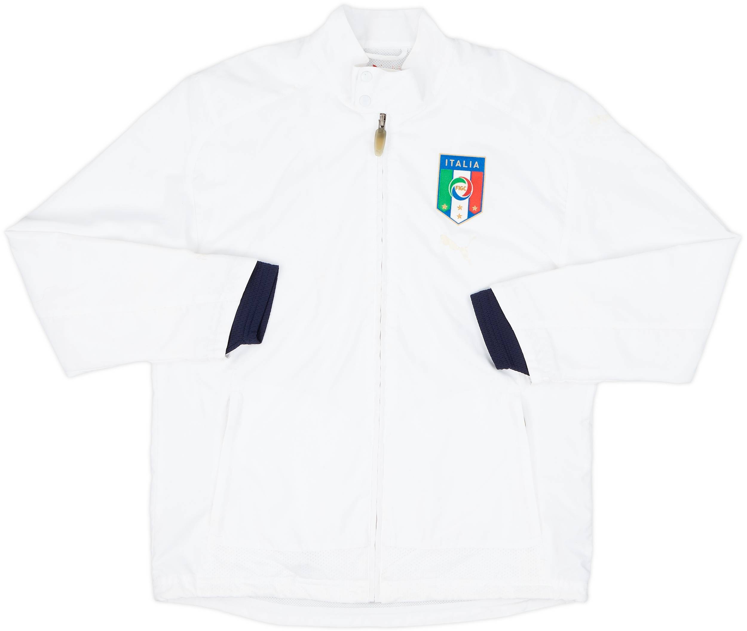 2007-08 Italy Puma Track Jacket - 5/10 - (L.Boys)