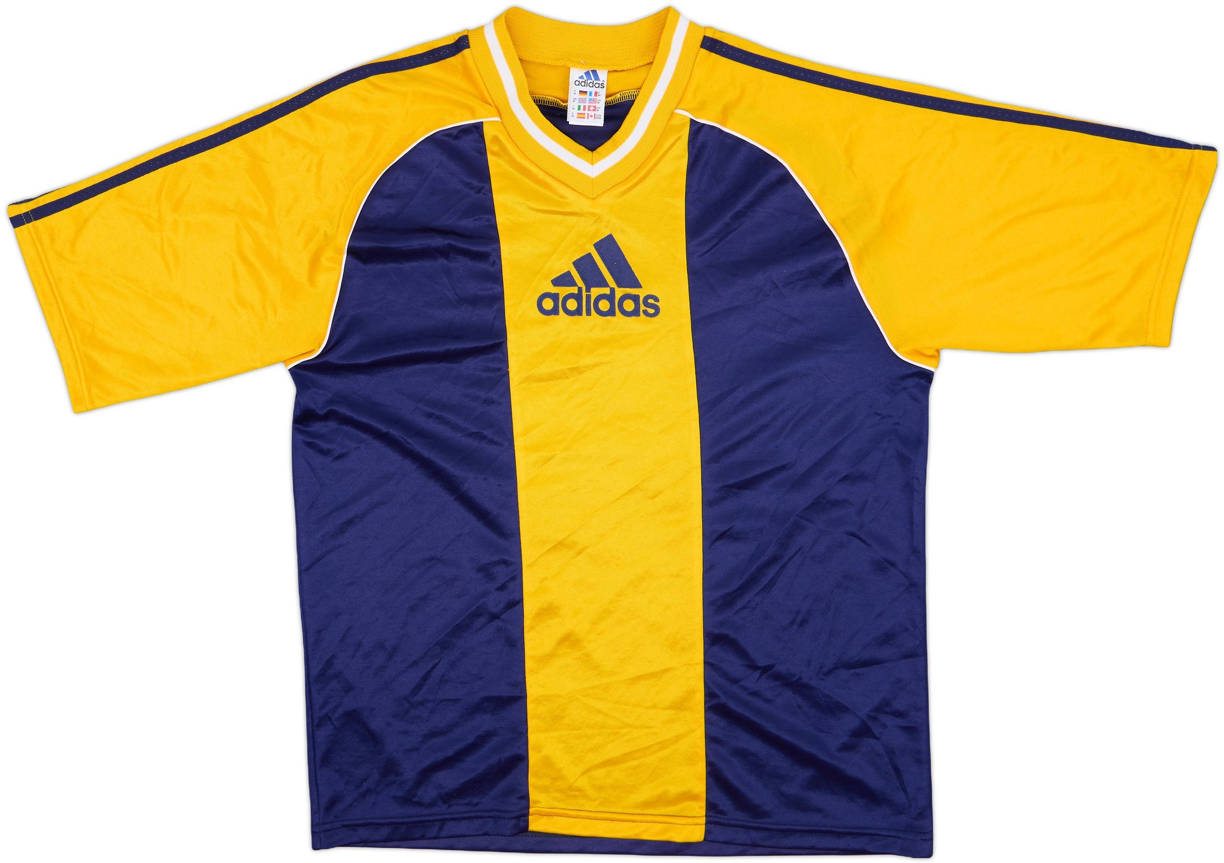 1990s adidas Template Training Shirt Impiezas Saisa - 7/10 - (M)