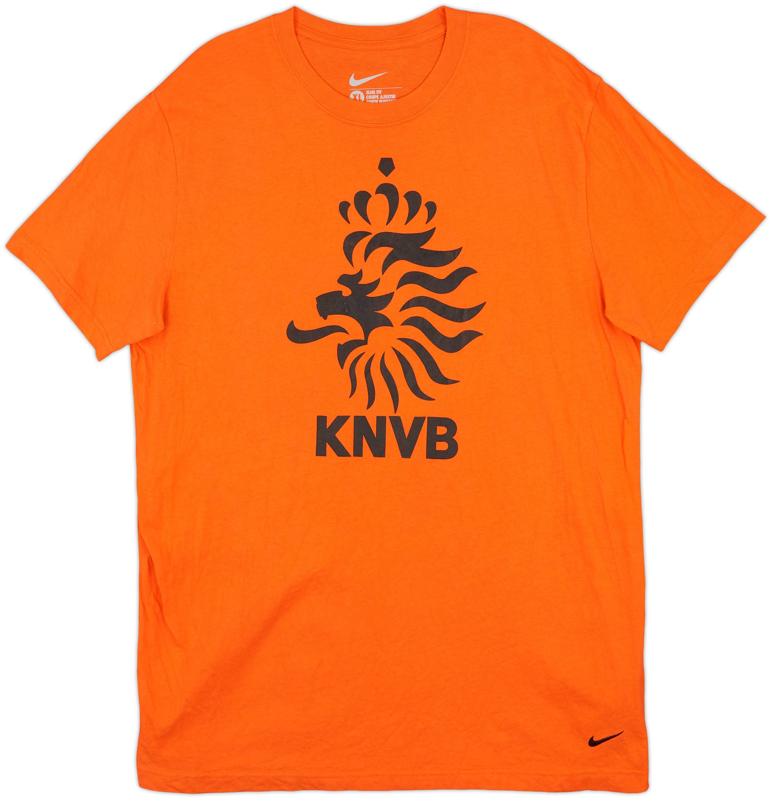2012-13 Netherlands Nike Cotton Tee - 8/10 - (XL)