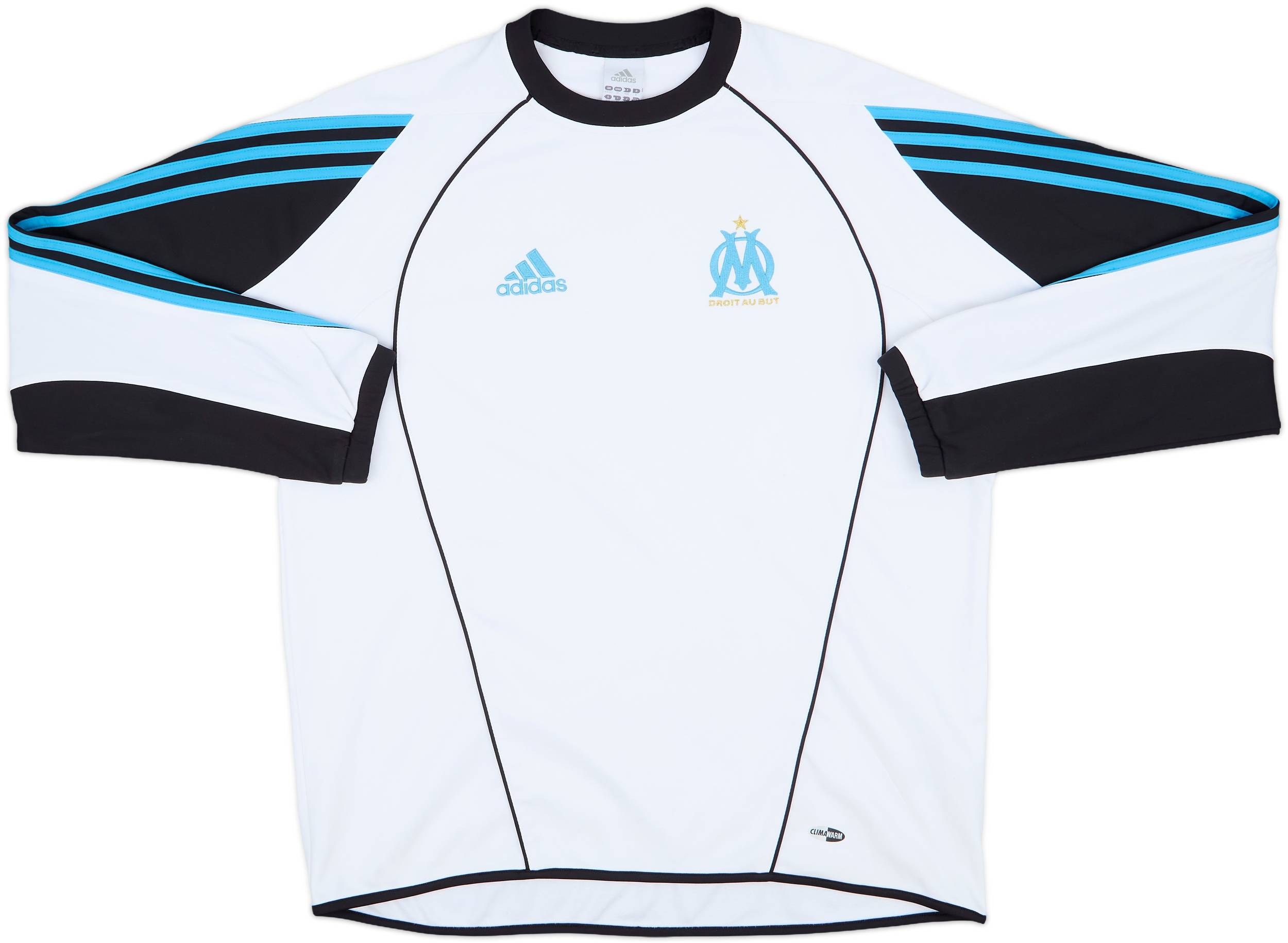 2005-06 Olympique Marseille adidas Sweat Top - 9/10 - (M/L)