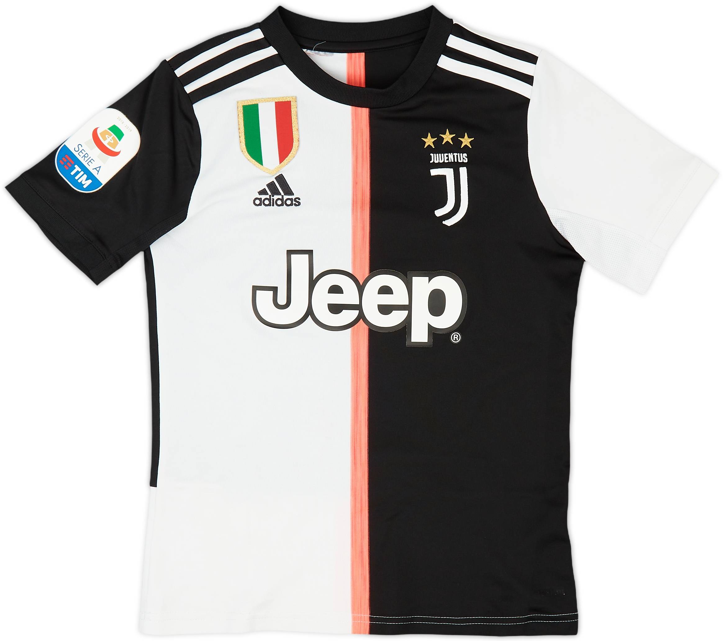 2019-20 Juventus Home Shirt Ronaldo #7 - 8/10 - (S.Boys)