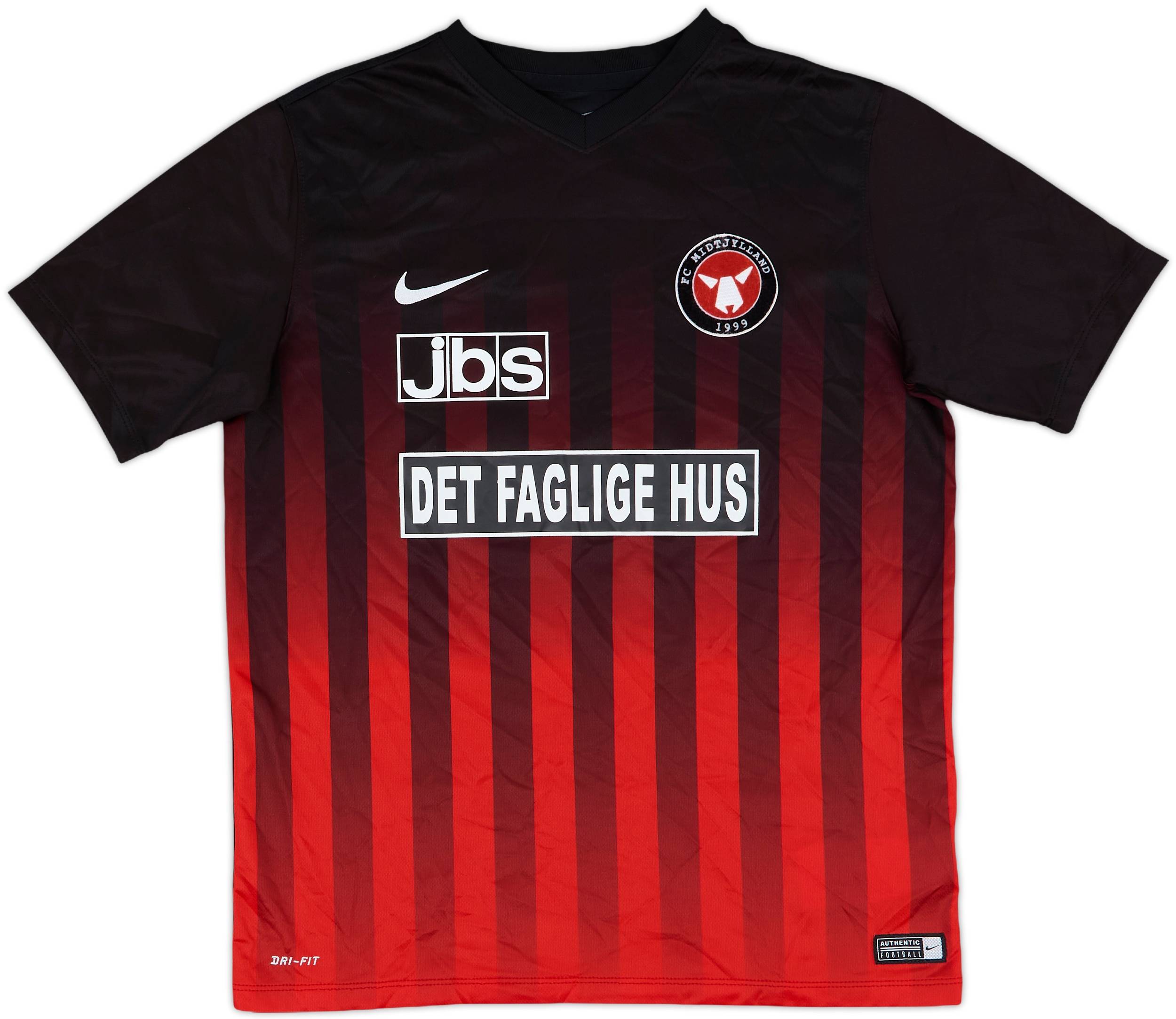 2016-17 FC Midtjylland Home Shirt - 6/10 - (XL.Boys)