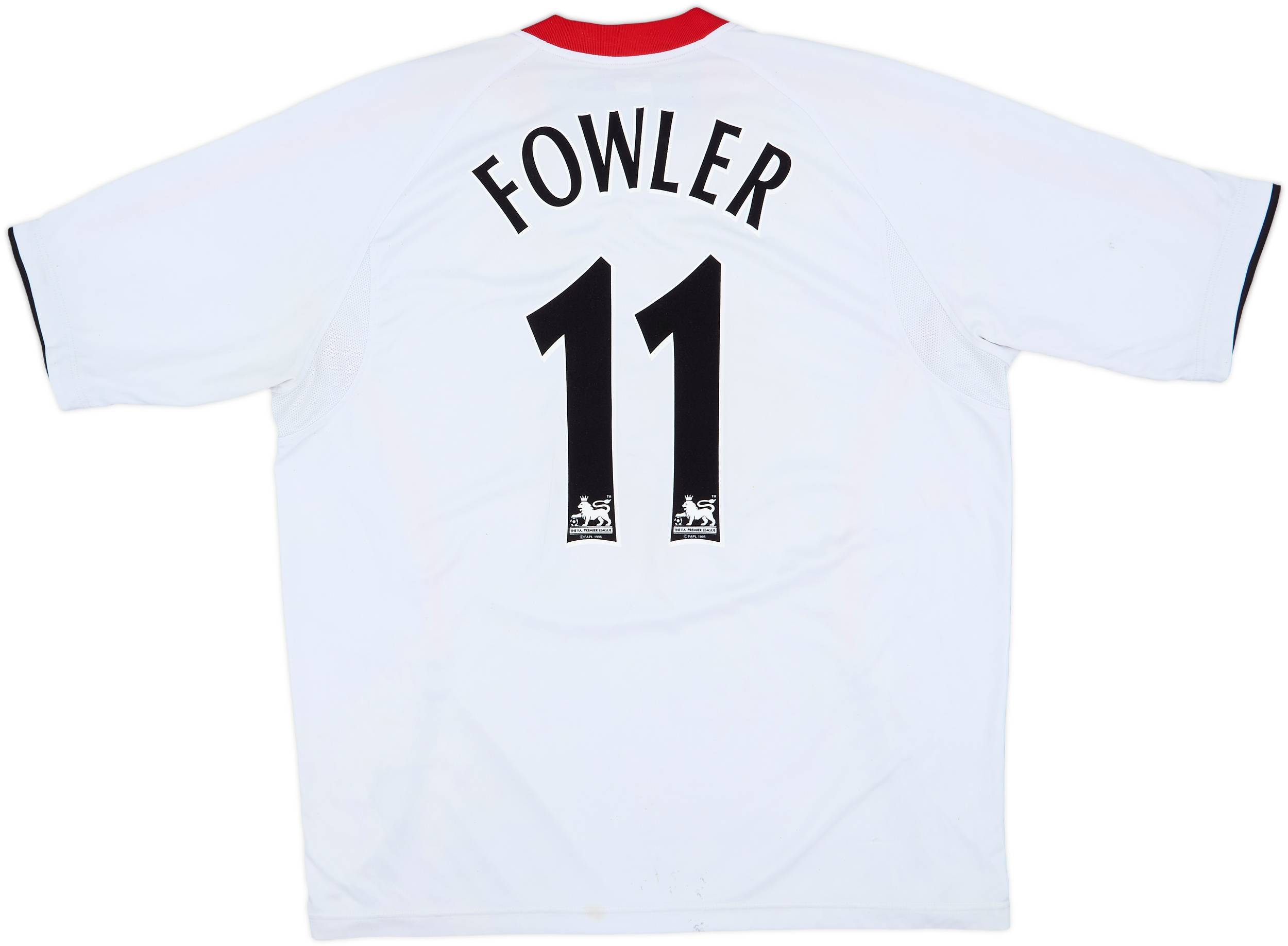 2005-06 Liverpool Away Shirt Fowler #11 - 5/10 - (XL)