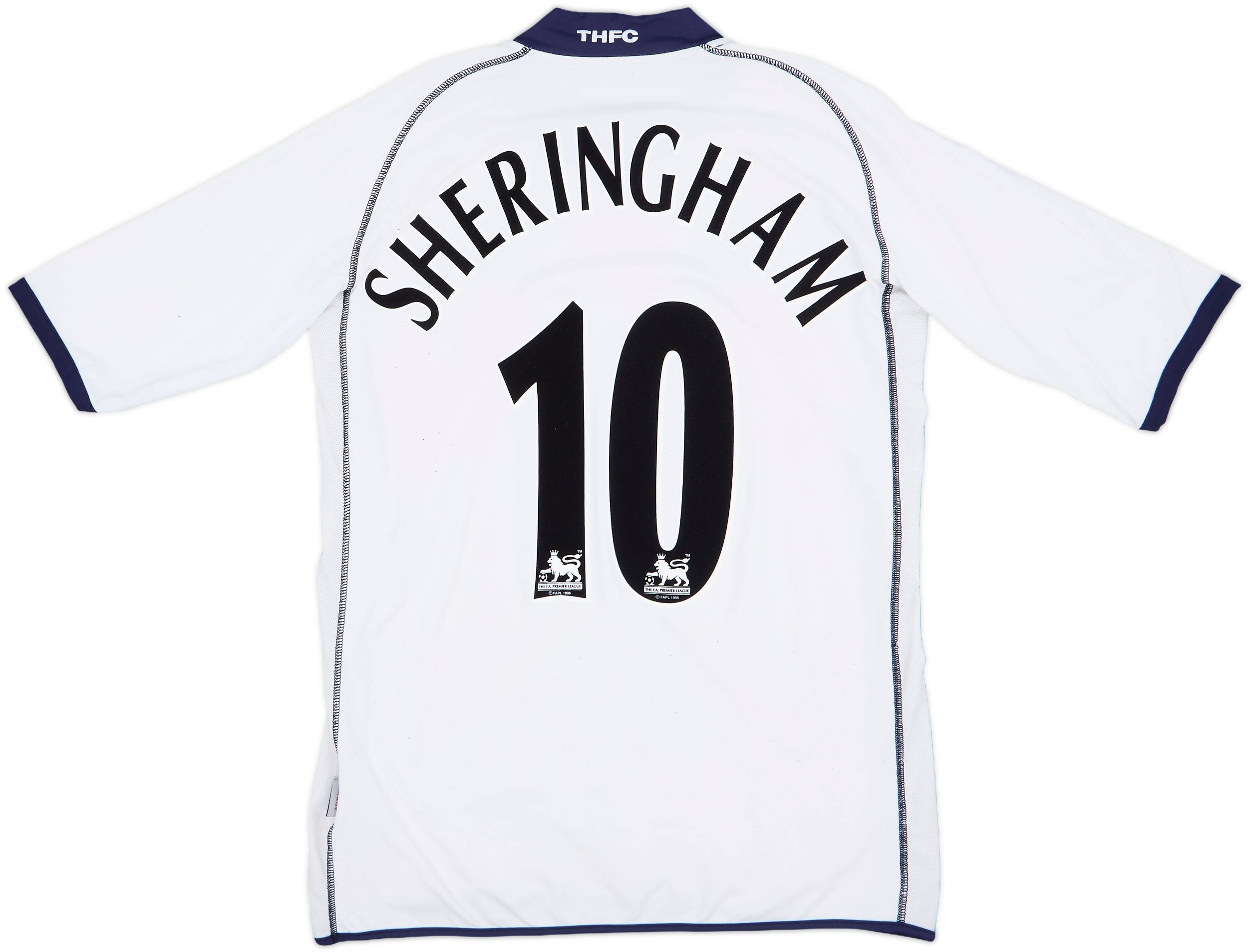 2002-04 Tottenham Home Shirt Sheringham #10 - 6/10 - (L)