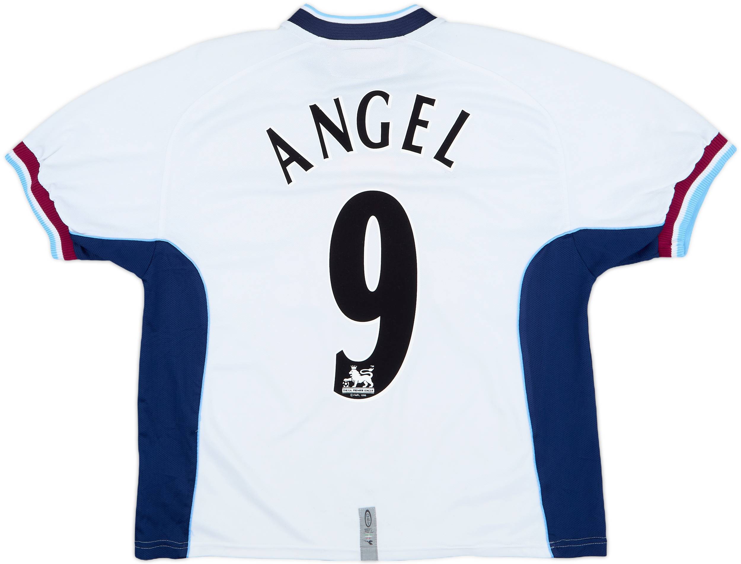 2000-01 Aston Villa Third Shirt Angel #9 - 7/10 - (S)