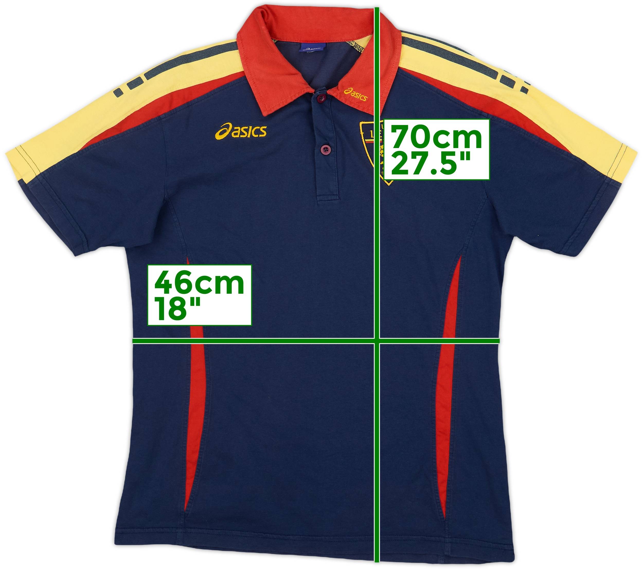 2007-08 Lecce Asics Polo Shirt - 5/10 - (M)
