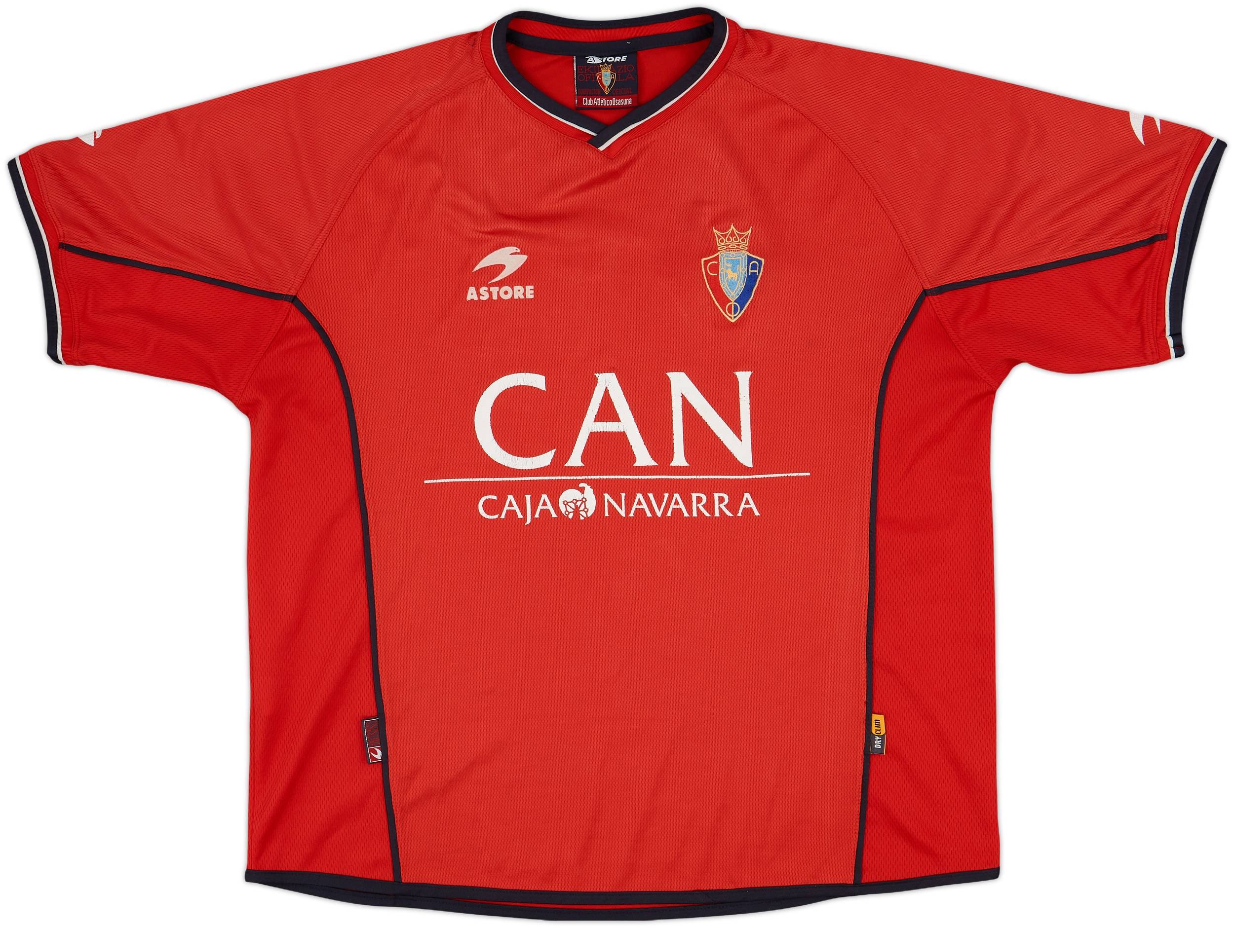 2002-03 Osasuna Home Shirt - 5/10 - (XL)