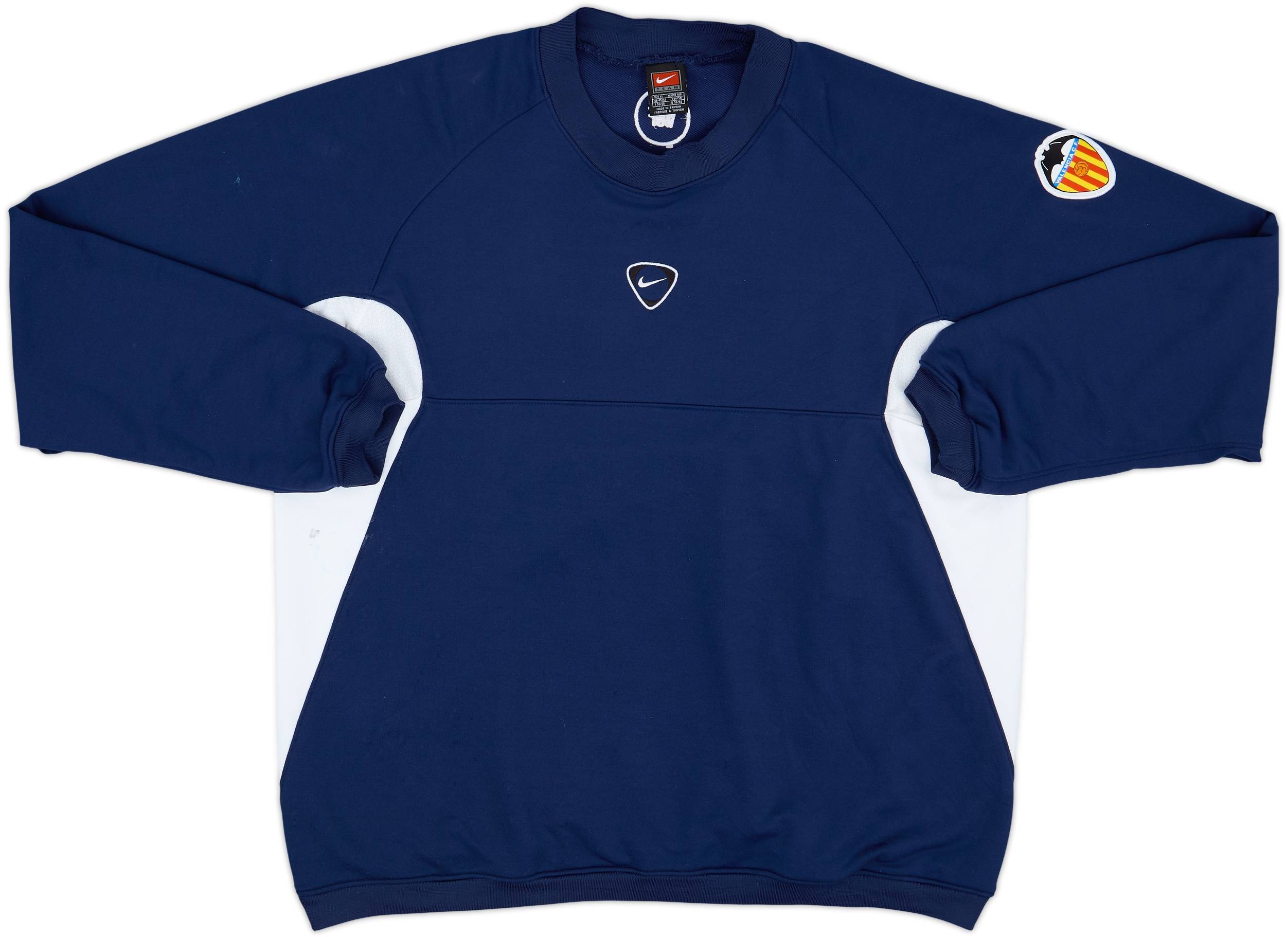 2000-01 Valencia Nike Sweat Top - 6/10 - (XL)