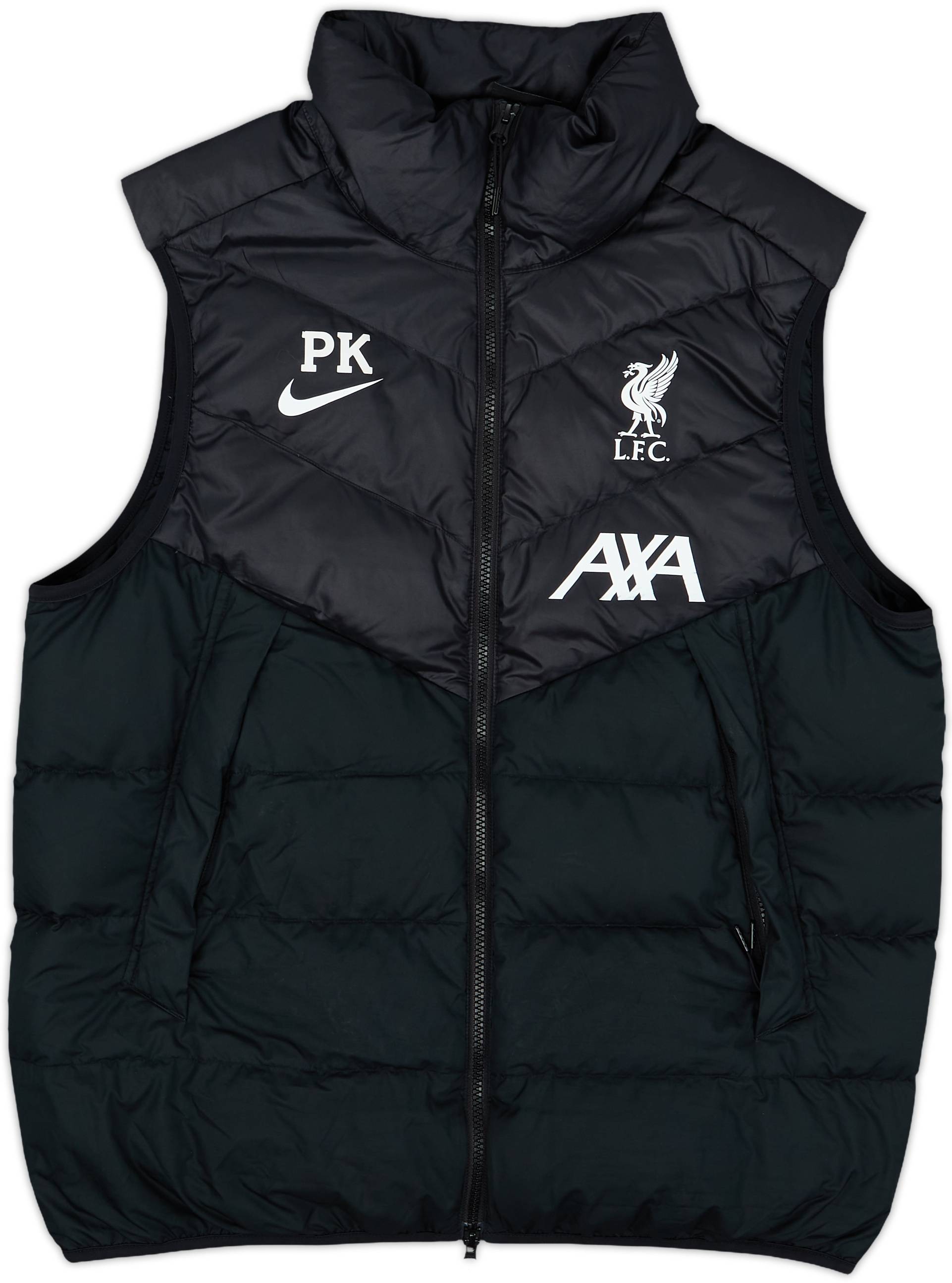 2020-21 Liverpool Staff Issue Nike Padded Gilet PK - 8/10 - (L)