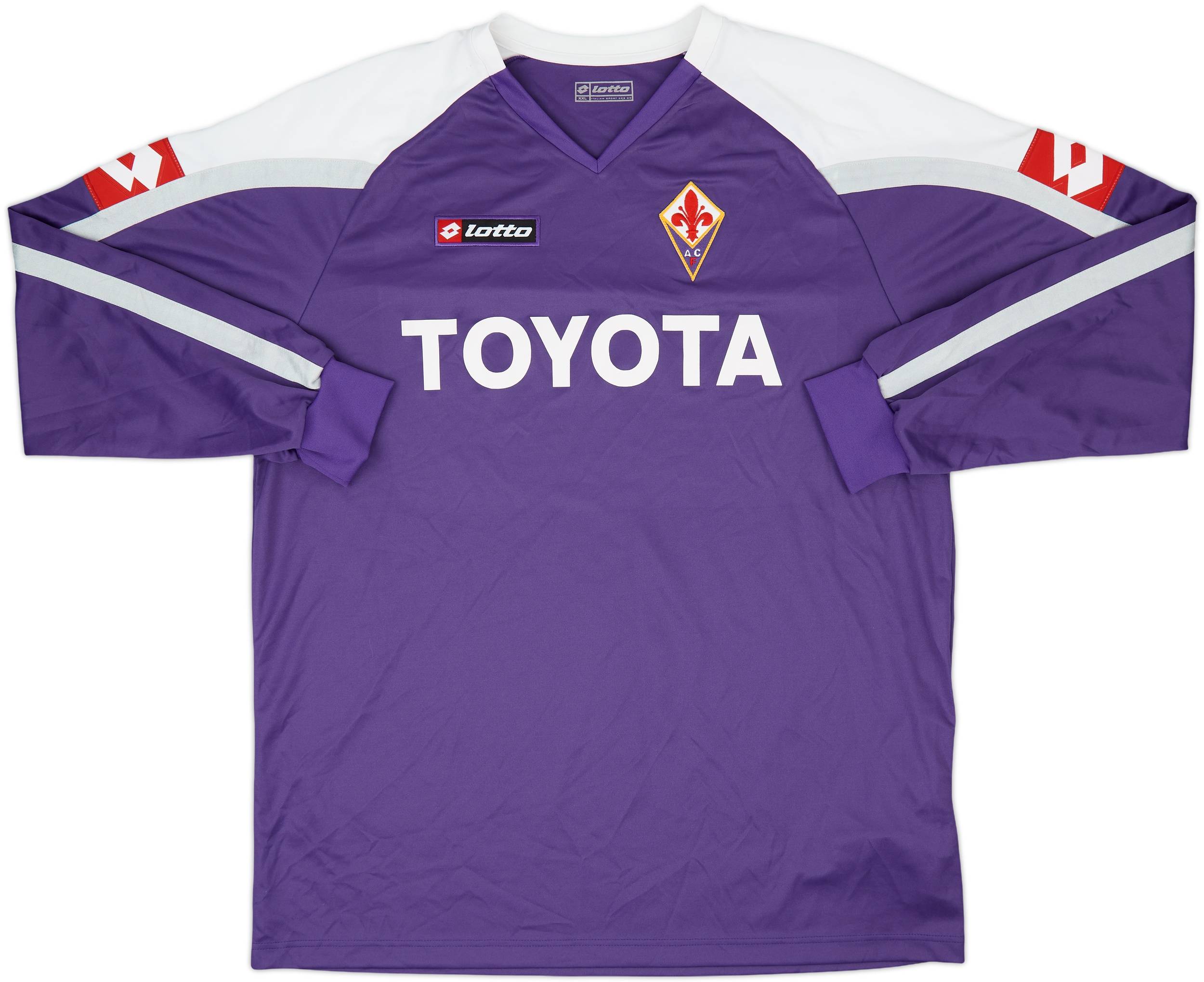 2007-08 Fiorentina Lotto Training L/S Shirt - 7/10 - (XXL)