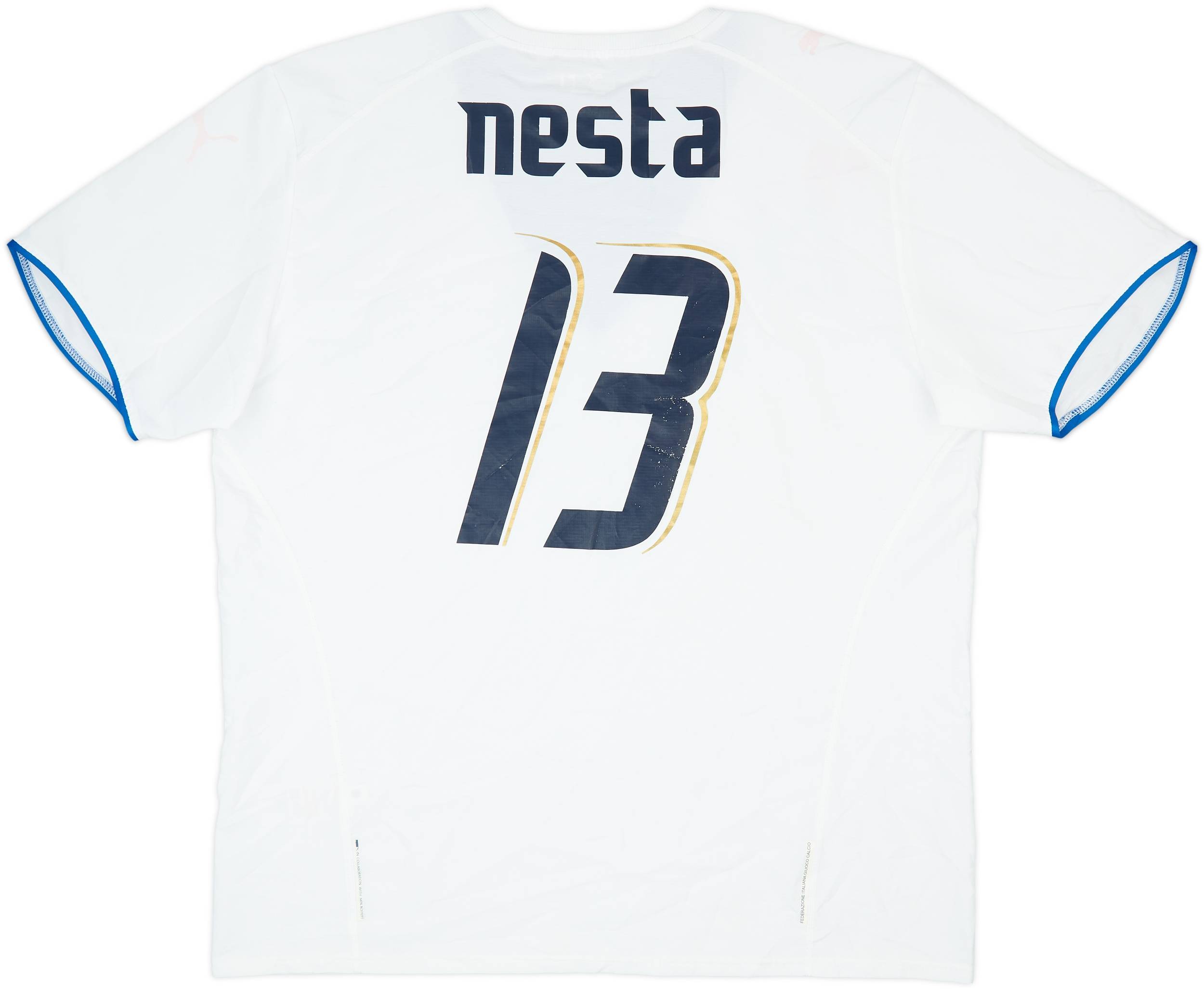 最新 2006 (XL) - 3/10 - #13 Nesta Shirt Away Italy ウェア