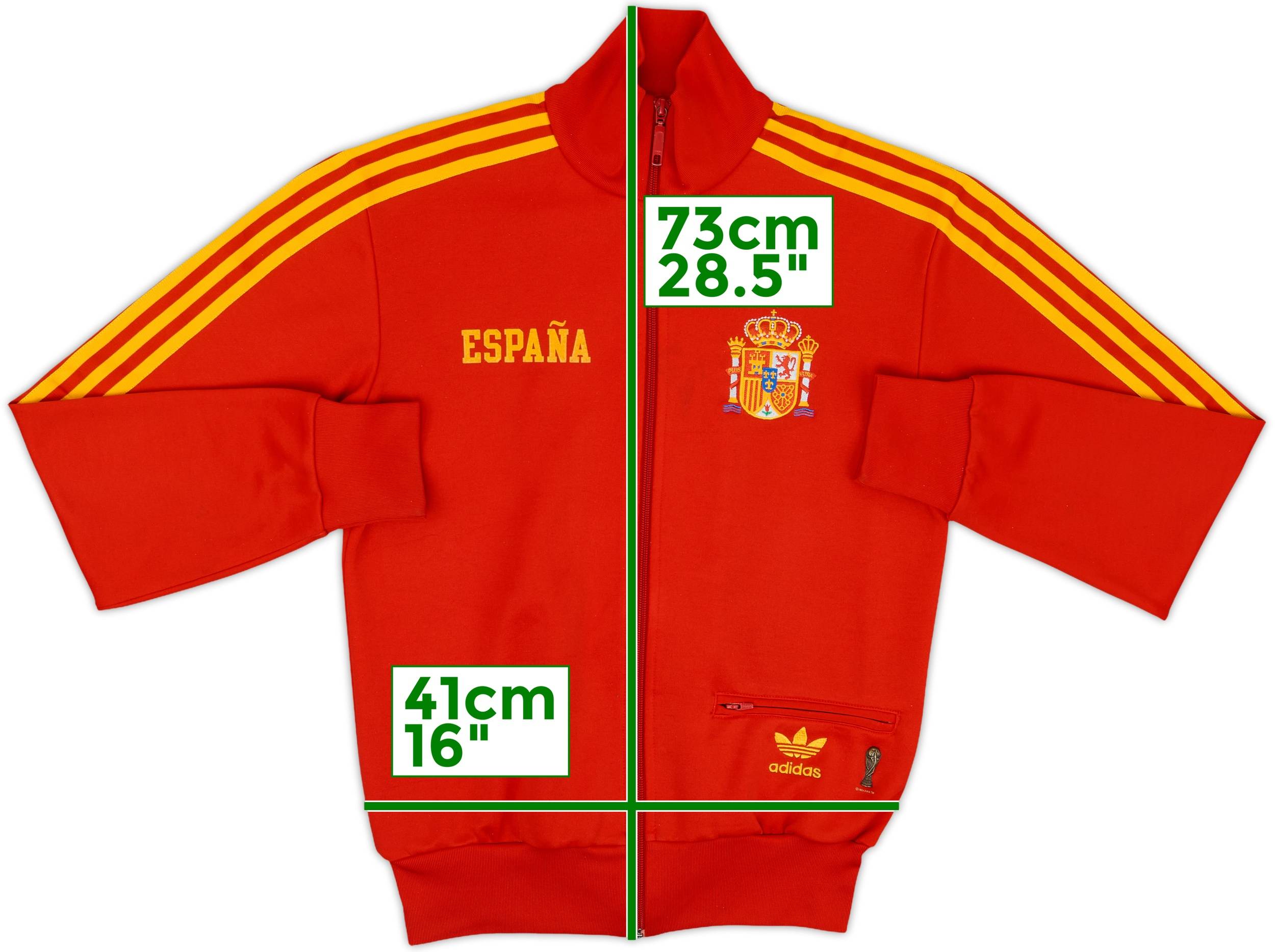 2005-06 Spain adidas Originals Track Jacket - 6/10 - (XS)