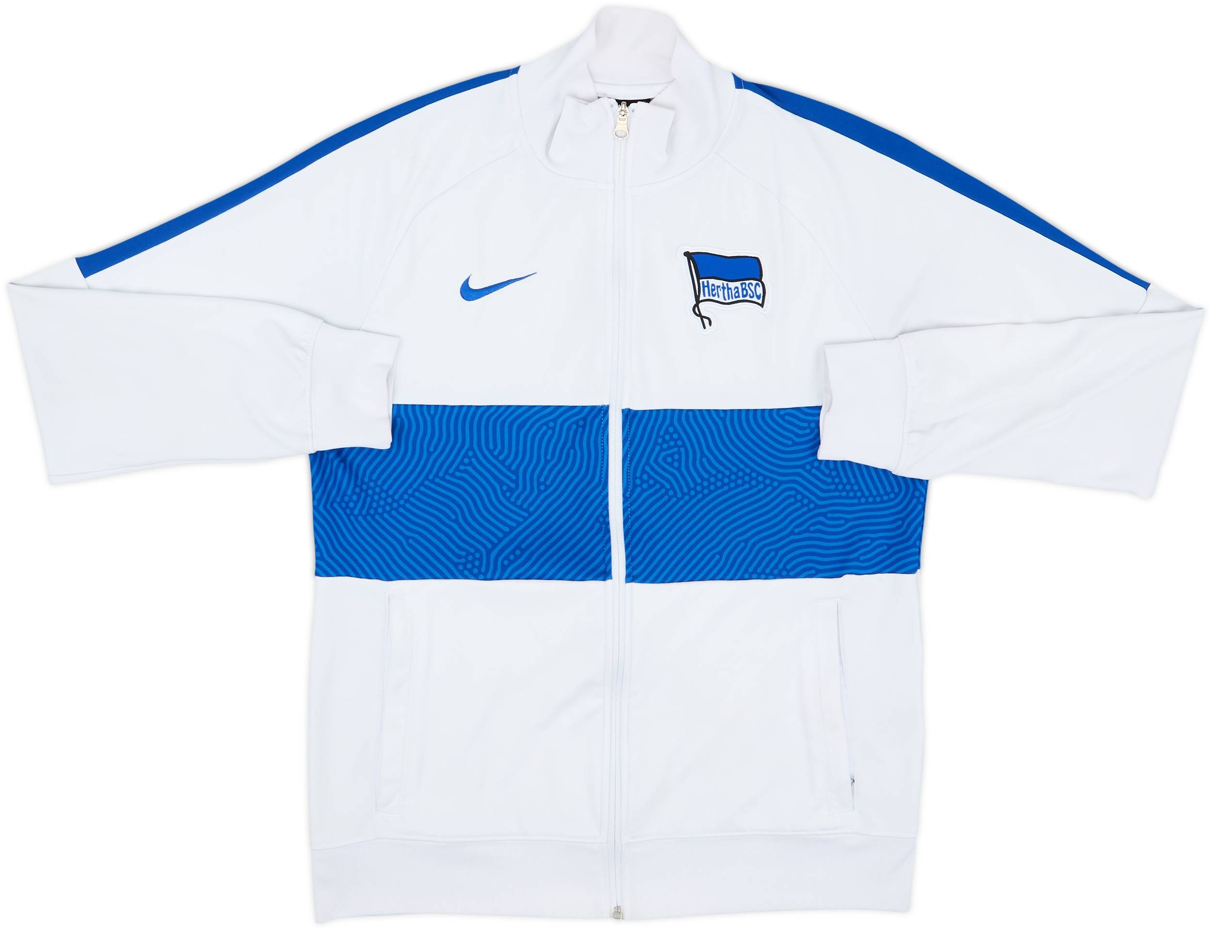 2020-21 Hertha Berlin Nike Track Jacket - 8/10 - (M)