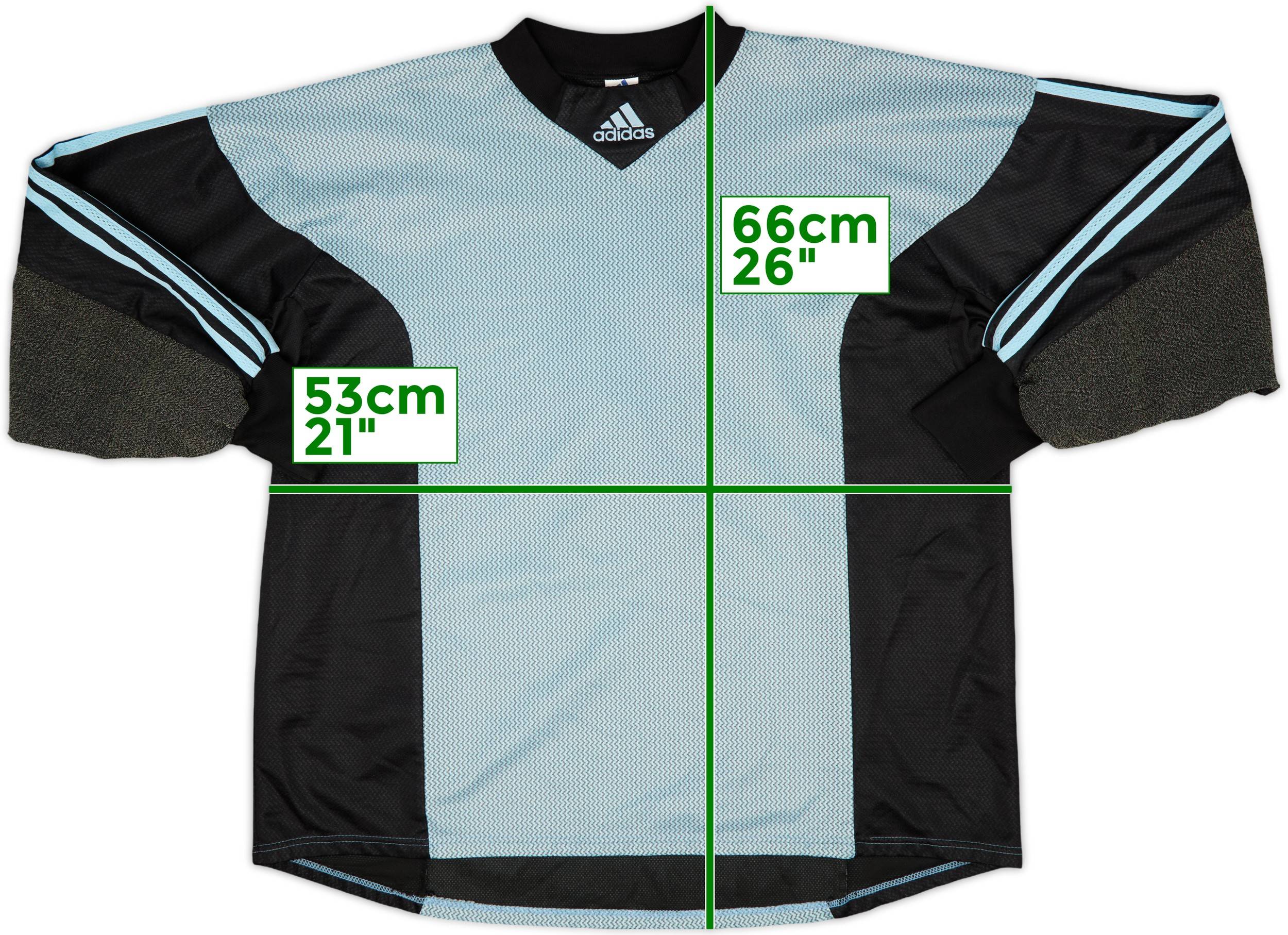 2000s adidas GK Template Shirt #1 - 8/10 - (XXL)