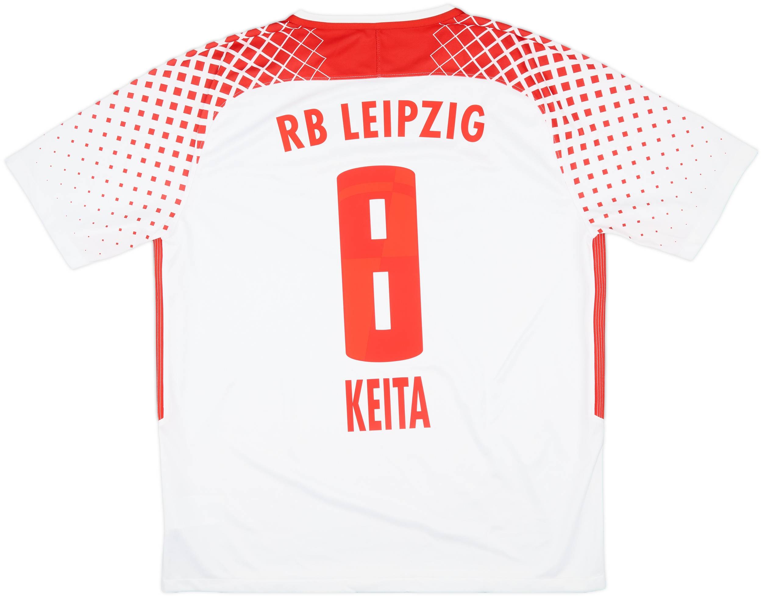2017-18 RB Leipzig Home Shirt Keita #8 (XL)