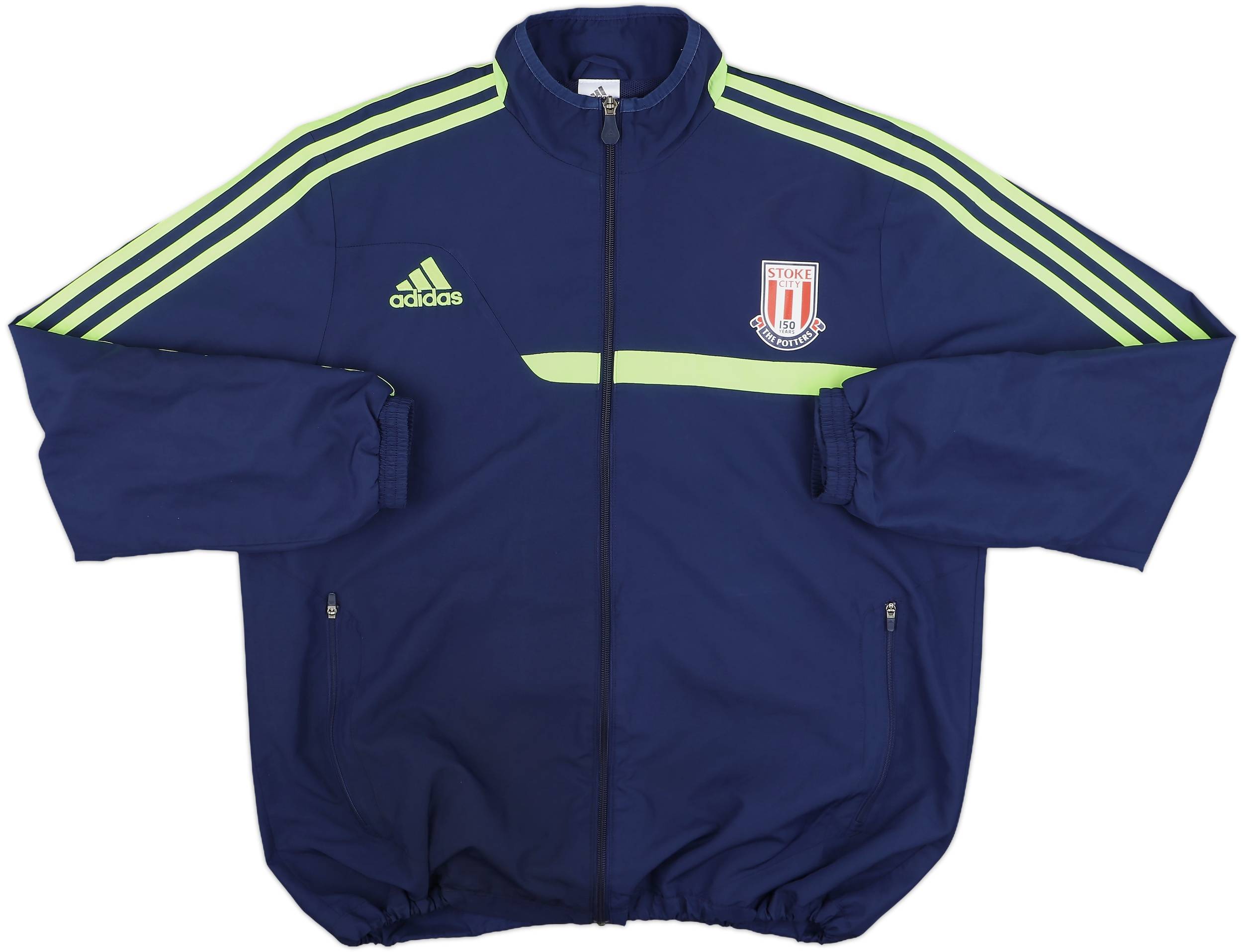 2013-14 Stoke adidas Track Jacket - 8/10 - (L)
