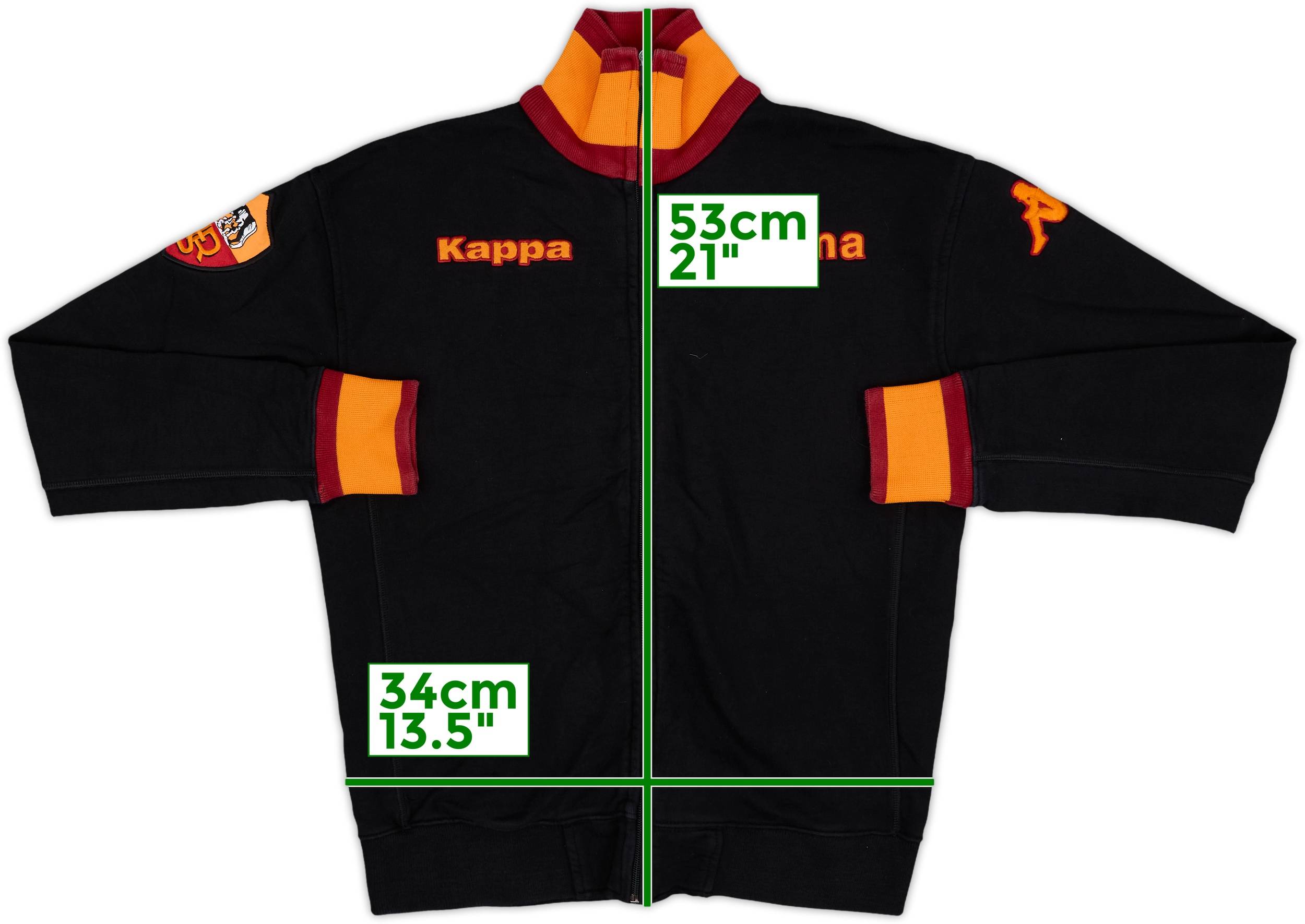 2006-07 Roma Kappa Track Jacket - 6/10 - (M)