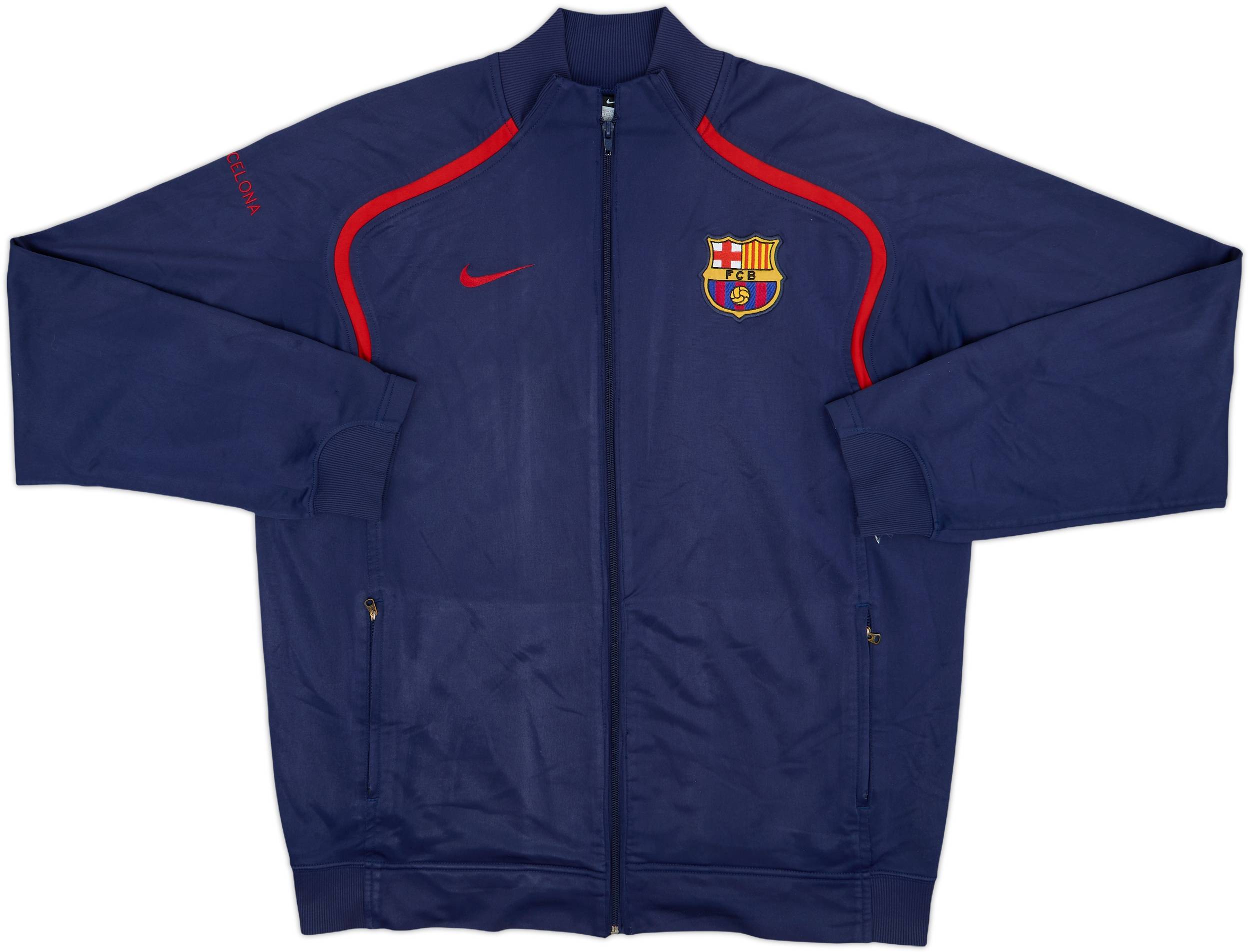 2006-07 Barcelona Nike Track Jacket - 8/10 - (L)