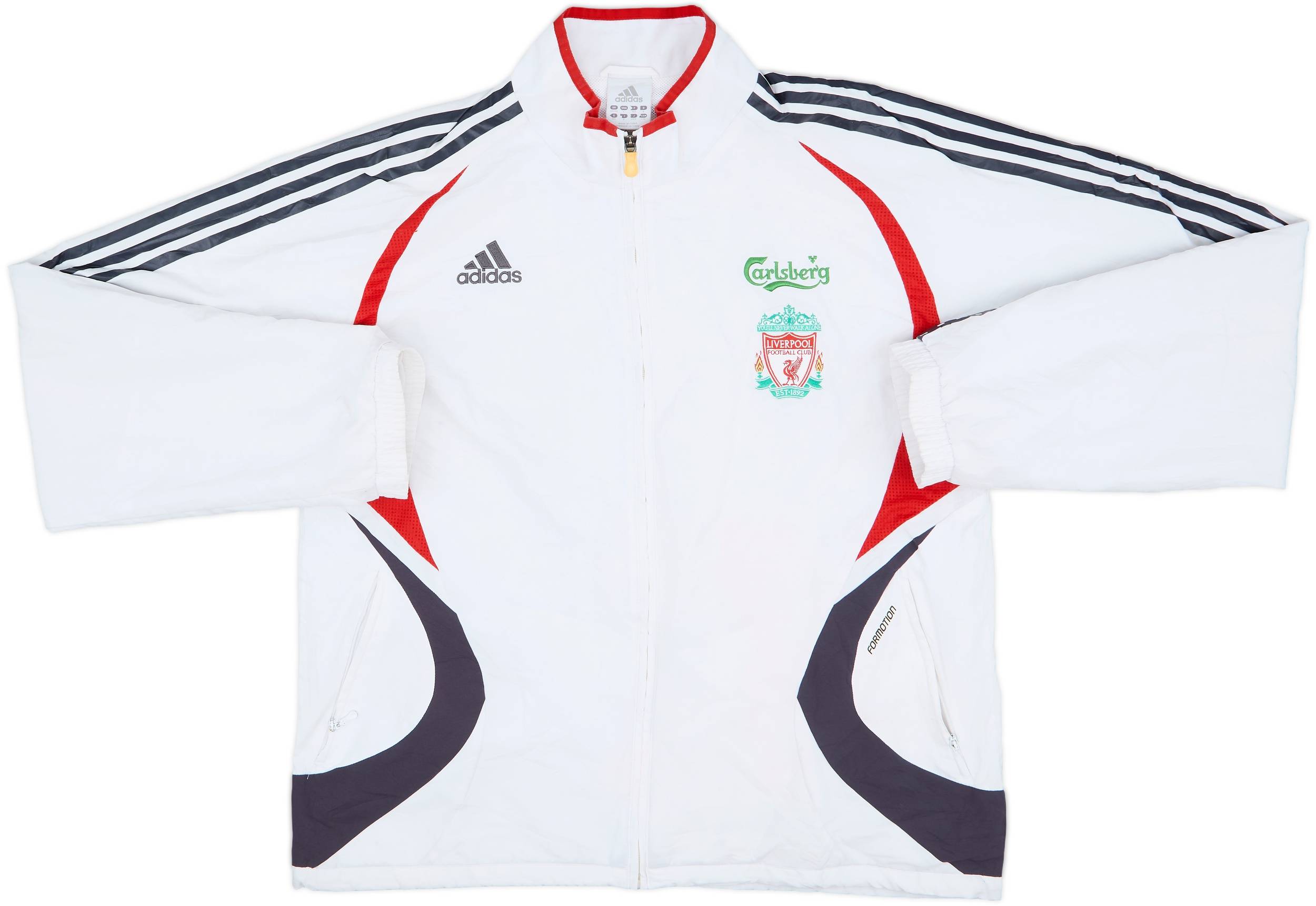 2006-07 Liverpool adidas Track Jacket - 5/10 - (L/XL)