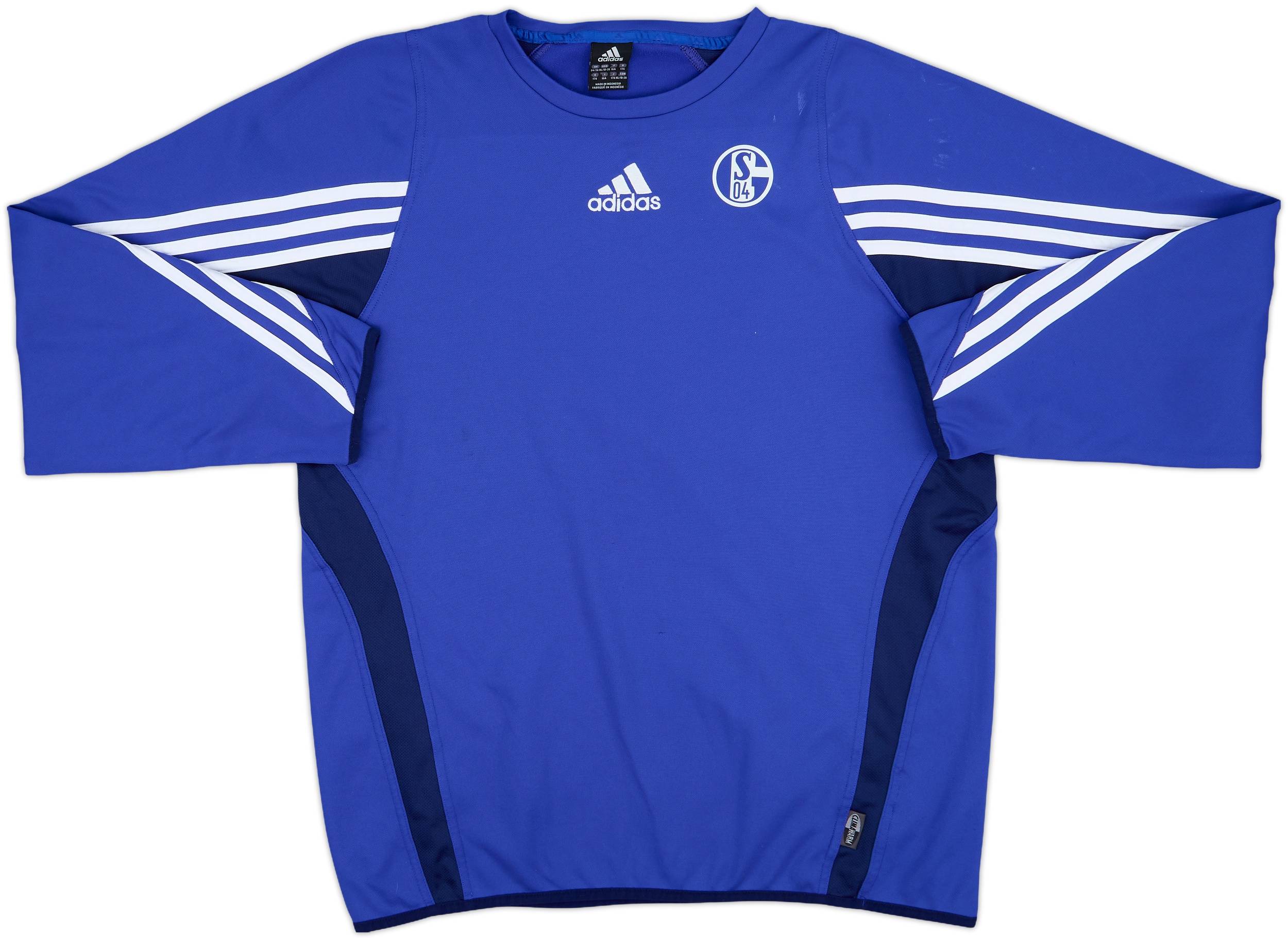 2003-04 Schalke adidas Sweat Top - 7/10 - (XL.Boys)
