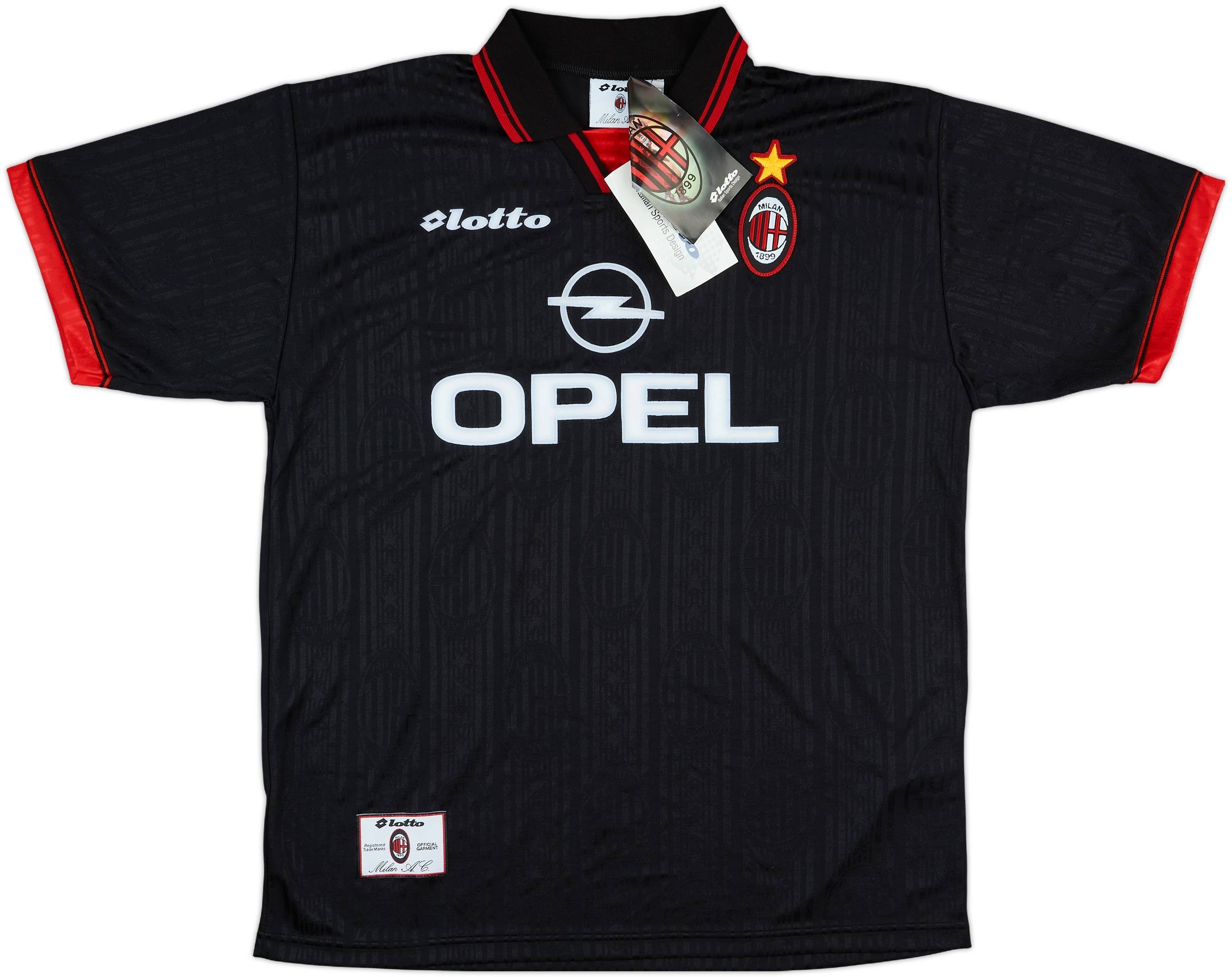 Lotto Milan A.C. ユニフォーム バッジォ18番 サイズL Lotto Milan A.C. ユニフォーム バッジォ18番 サイズXL