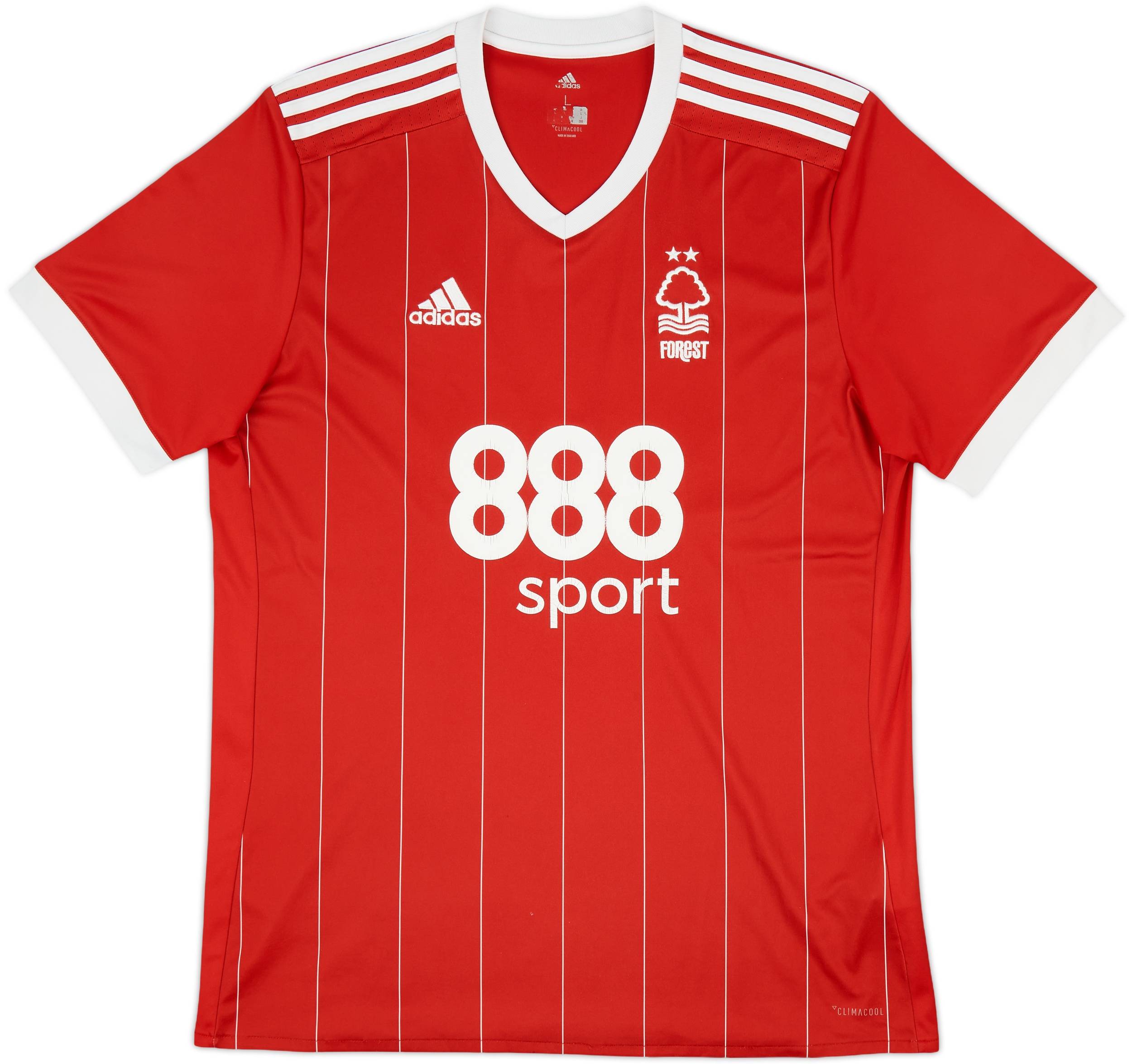 2017-18 Nottingham Forest Home Shirt - 5/10 - (L)