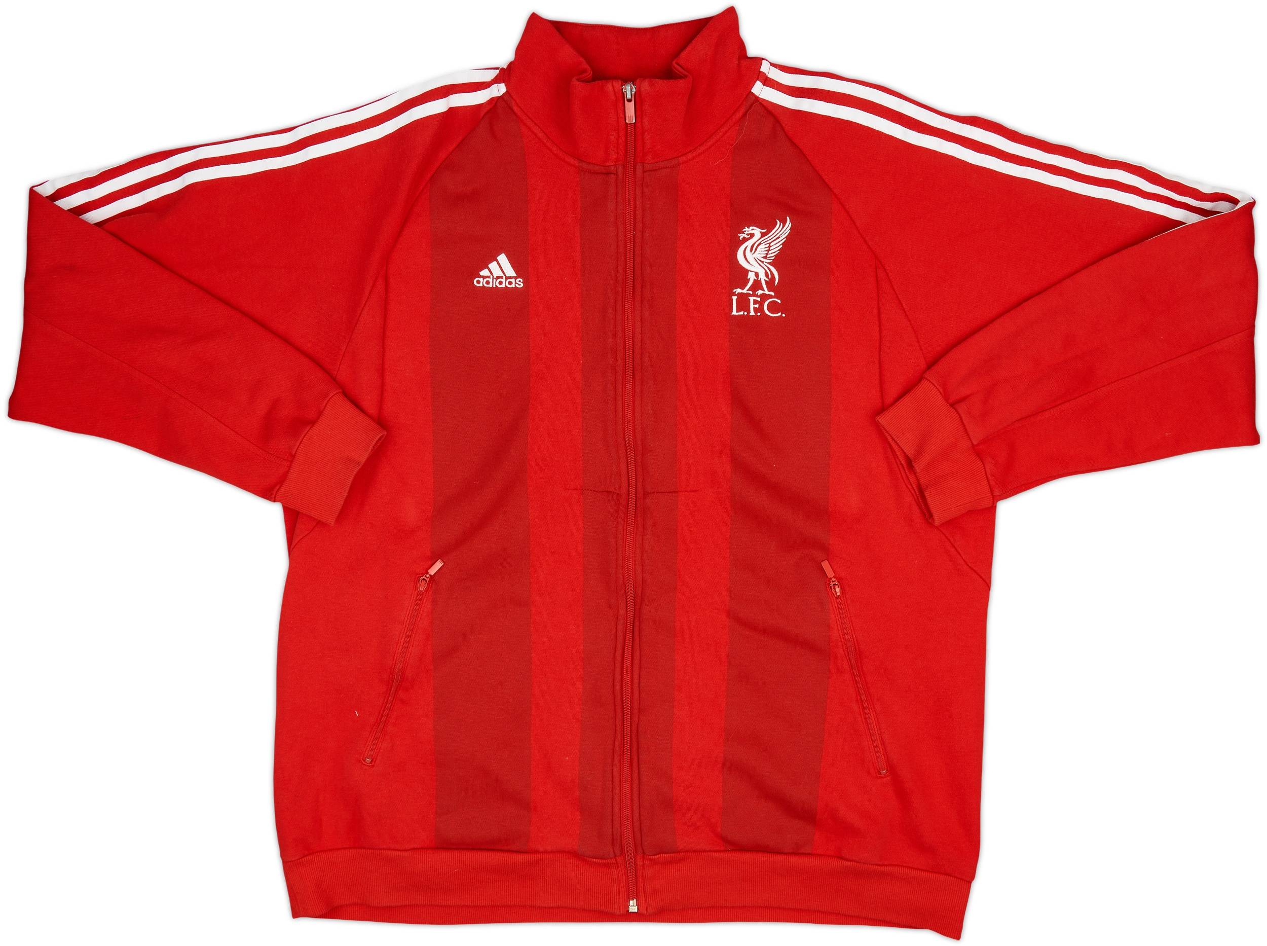 2008-09 Liverpool adidas Track Jacket - 7/10 - (XL)
