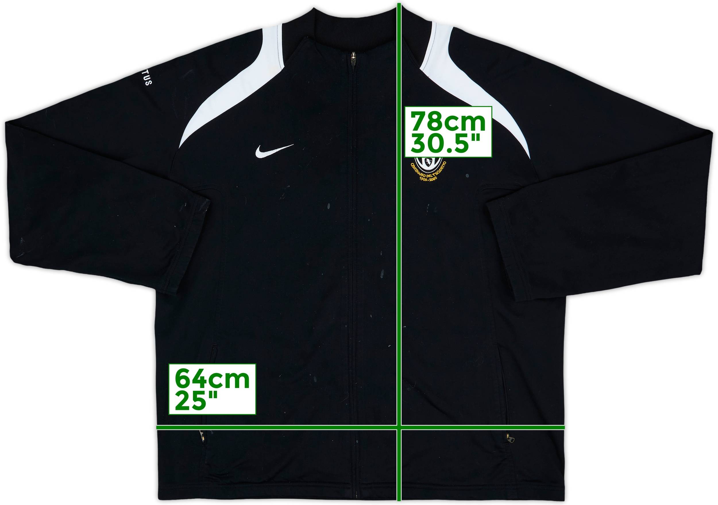 2003-04 Manchester United Nike Track Jacket - 7/10 - (XL)